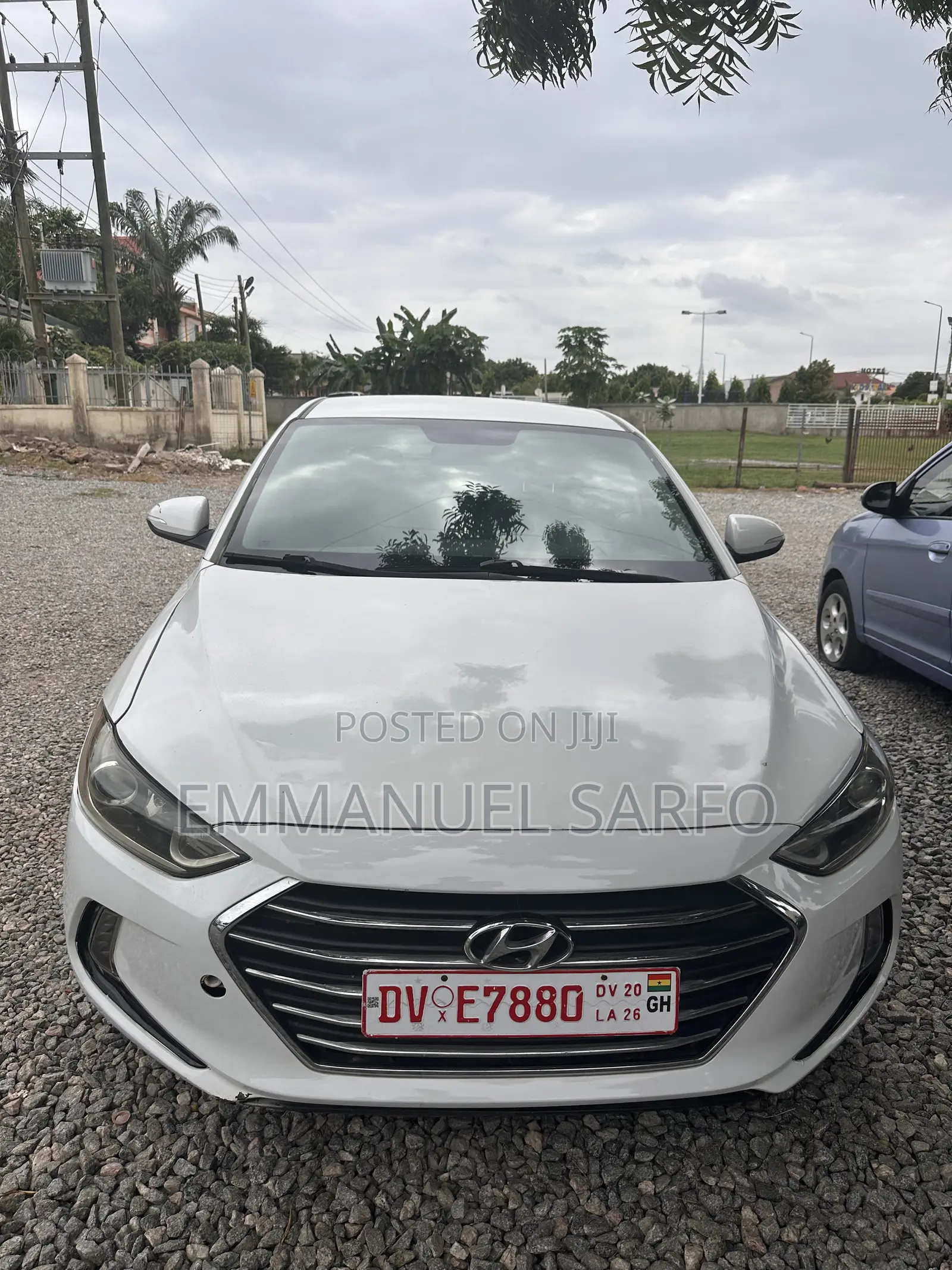 Hyundai Elantra Limited Sedan FWD (2.0L 4cyl 6A) 2017 White