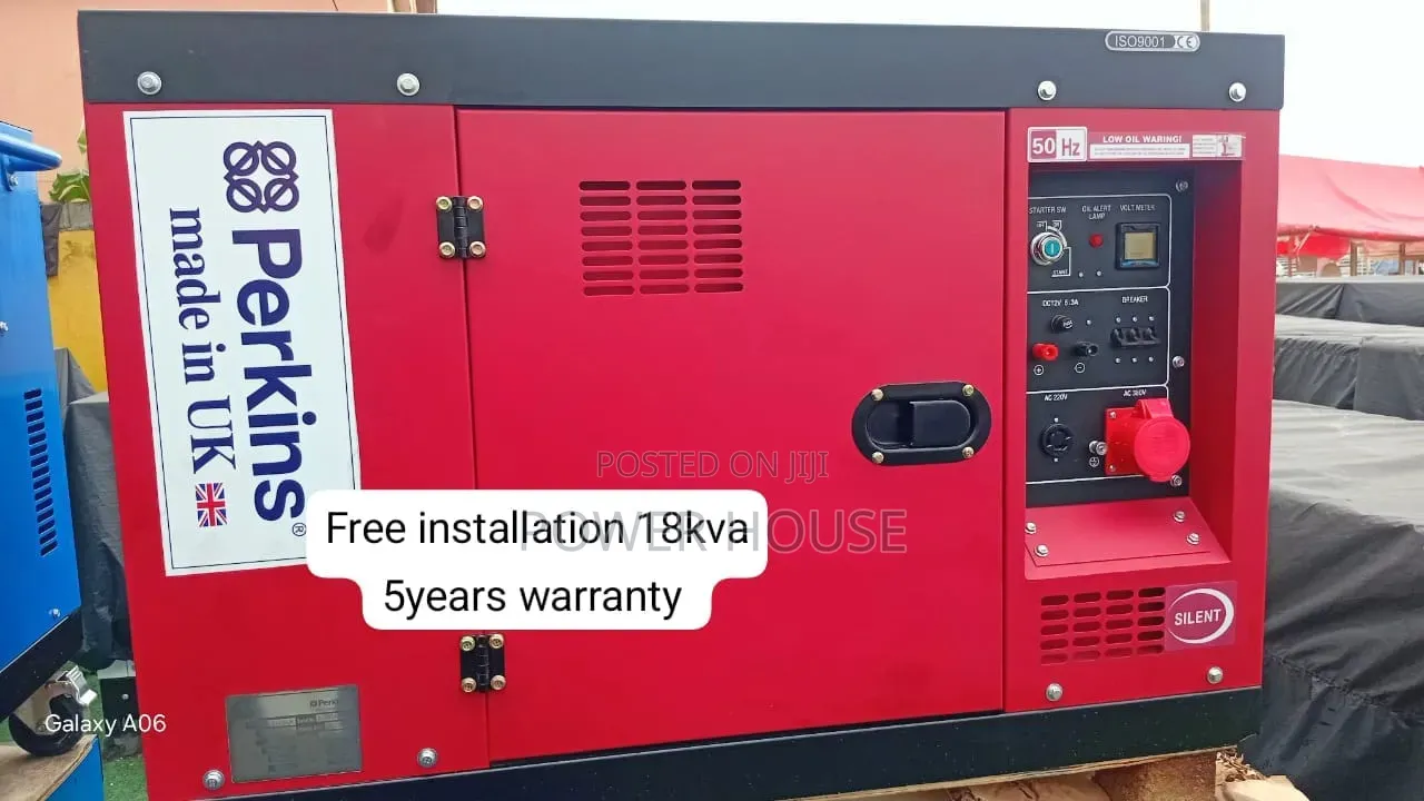 Perkins 18kVA UK Diesel Generator – Low Fuel Consumption 18kva
