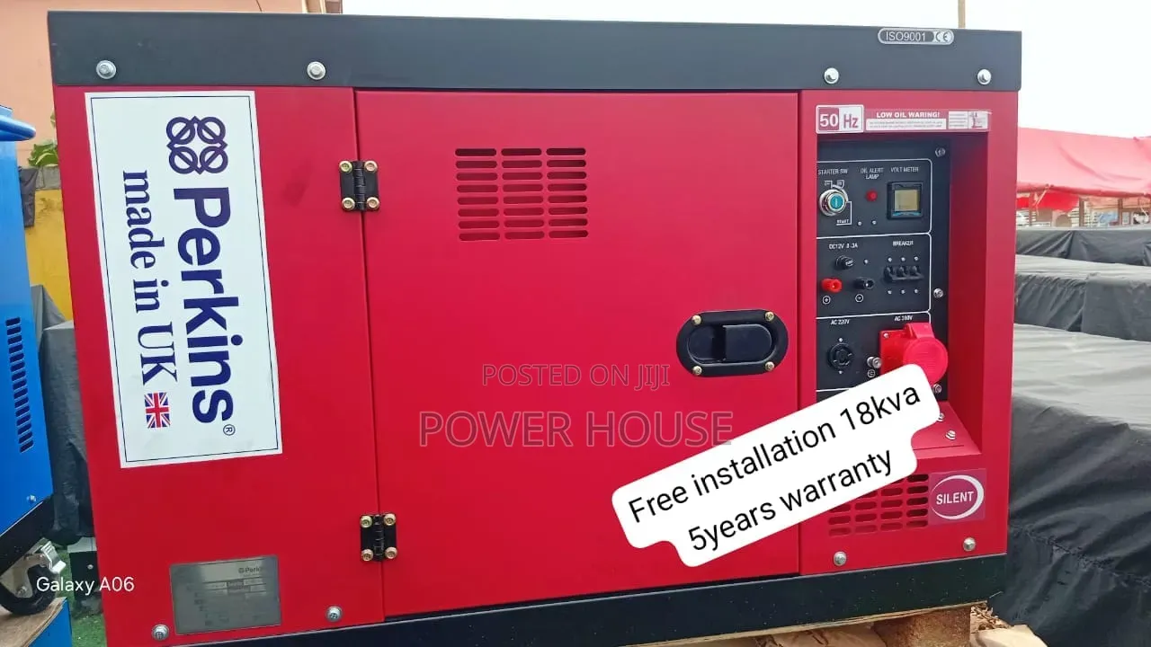 Perkins 18kVA Three-Phase Diesel Generator – Industrial Power 18kva