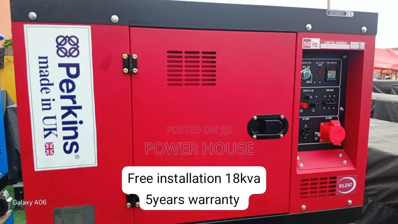 Heavy Duty Perkins 18kVA Diesel Generator – Built to Last 18kva
