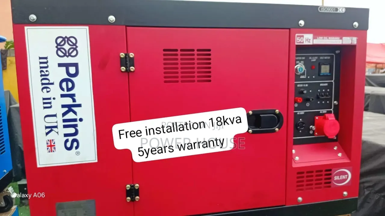 18kVA Standby Diesel Generator – Stablr Supply
Original Perkins 18kVA