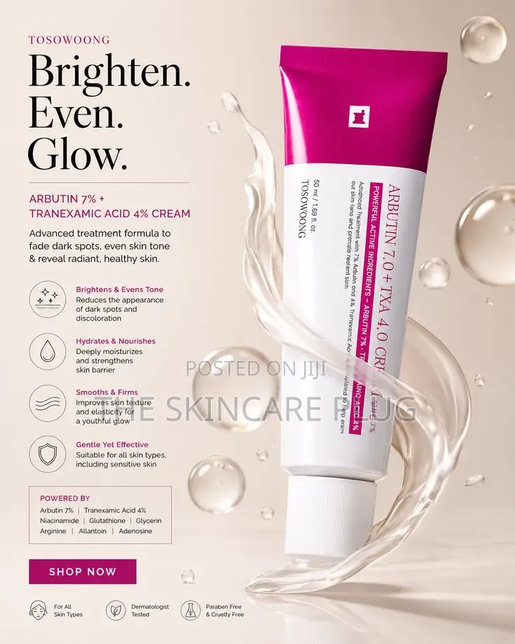 Original Tosowoong Arbutin 7.0 + TXA 4.0 Cream
