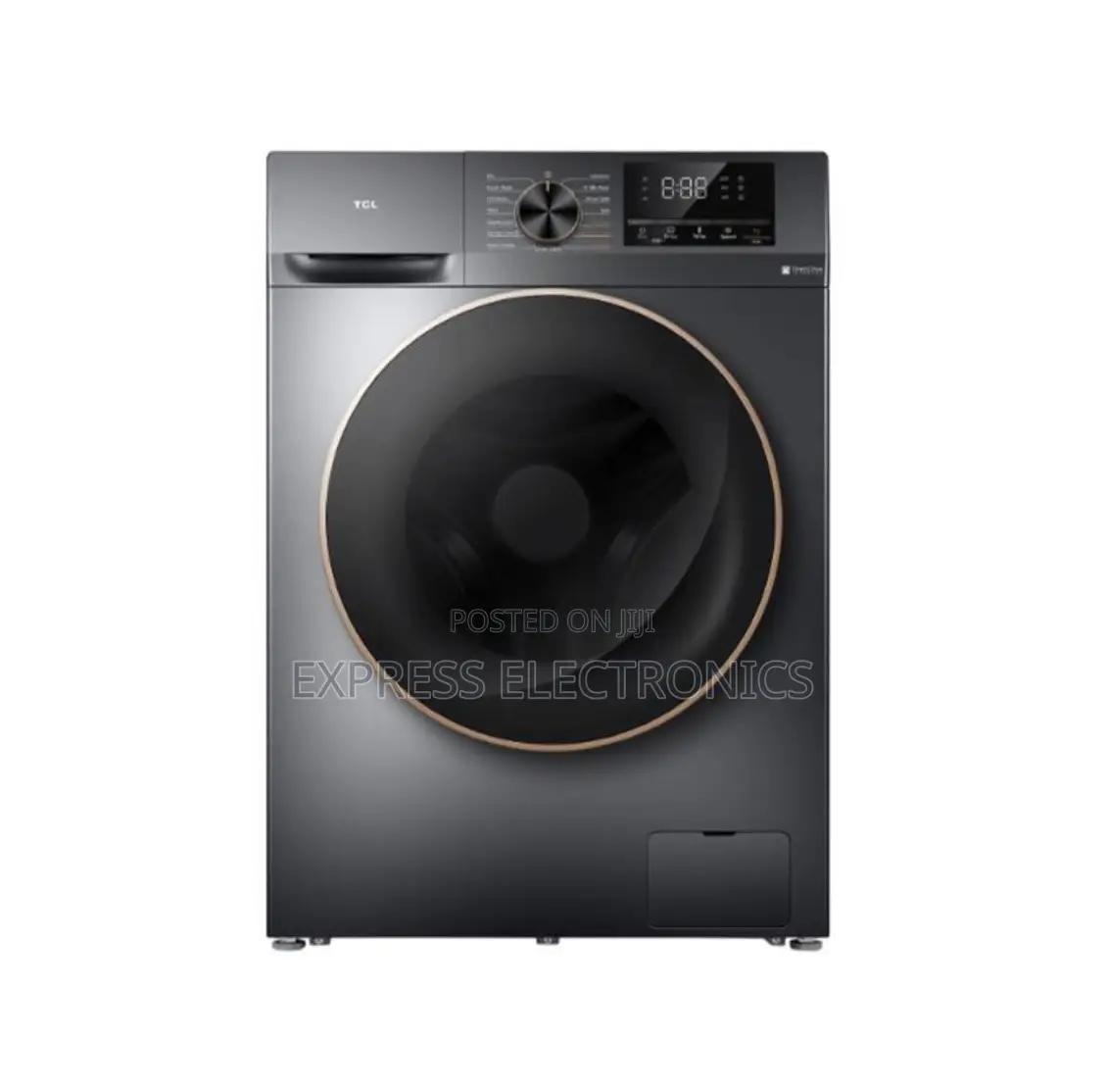 Get a New TCL WM Front Load Full Auto Silver 10.5 Kg Wash and Dry