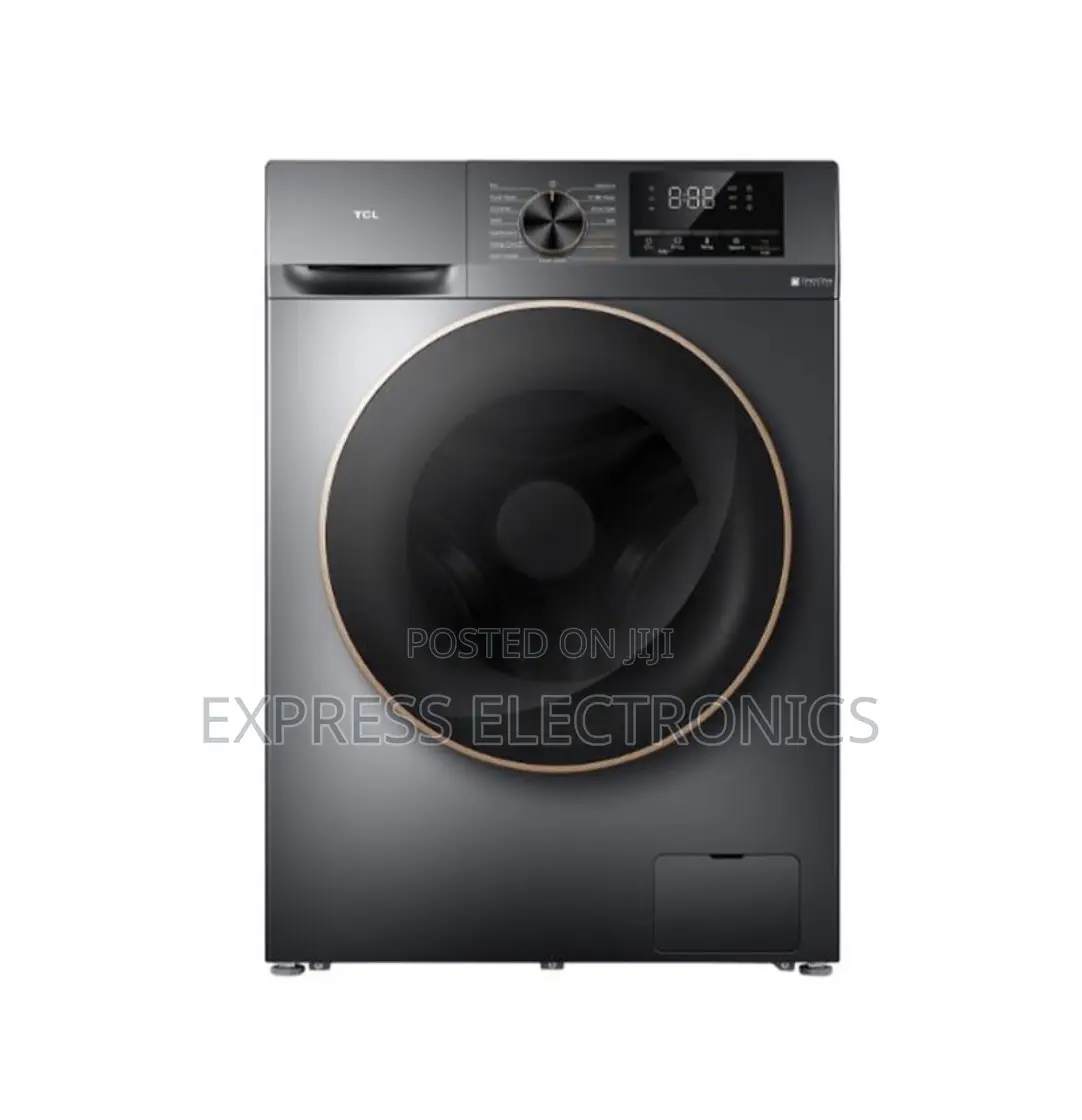 Get a New TCL WM Front Load Full Auto Silver 10.5 Kg Wash and Dry
