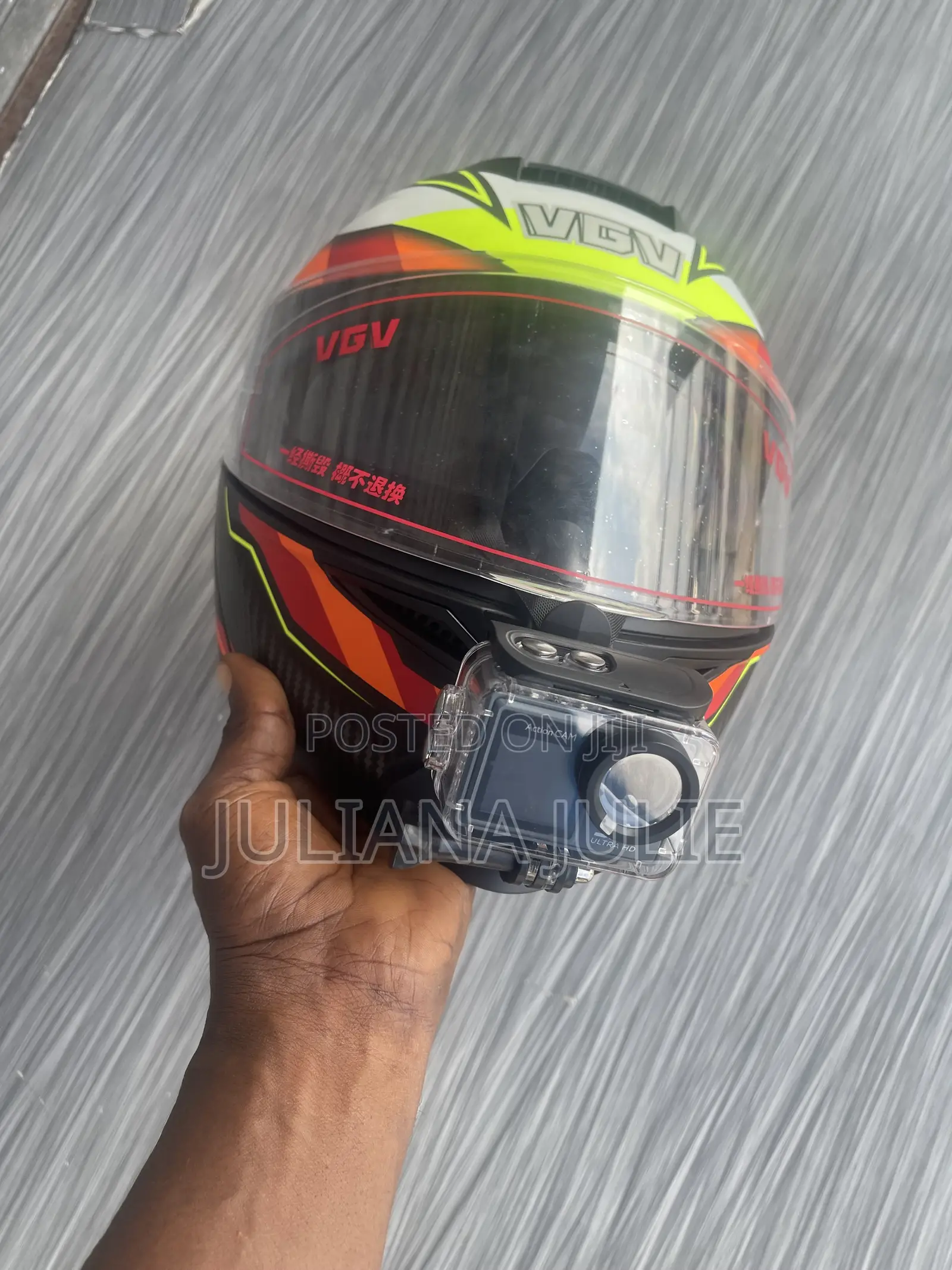 Original Professional Riders Helmet With Front Camera and Bluetooth