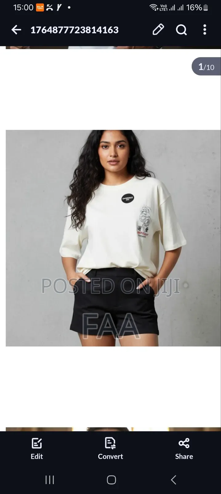 Night Wear Unisex Oversized