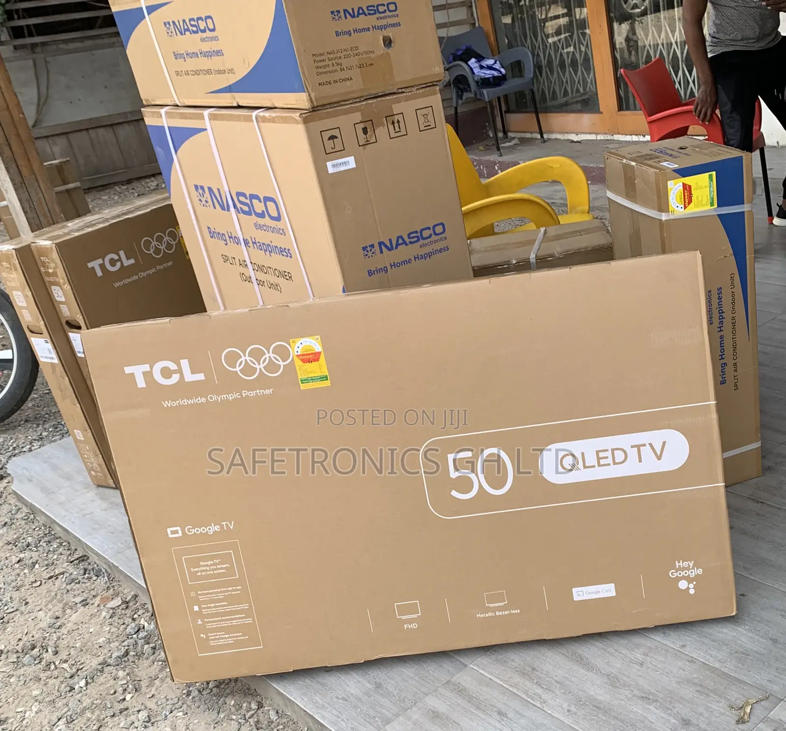 Authentic Sleek TCL 50" Qled 50s5k Smart Android 