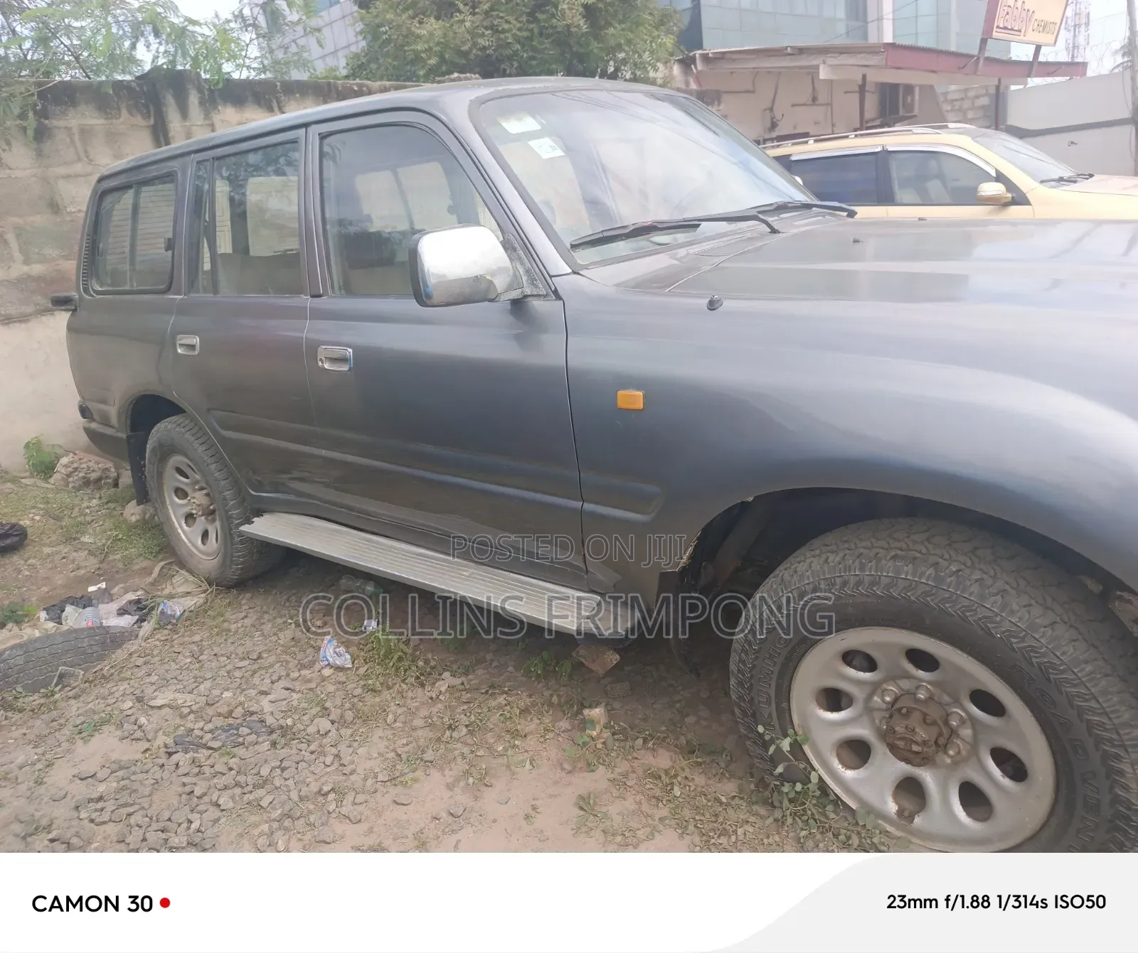 Toyota Land Cruiser 1996 Gray