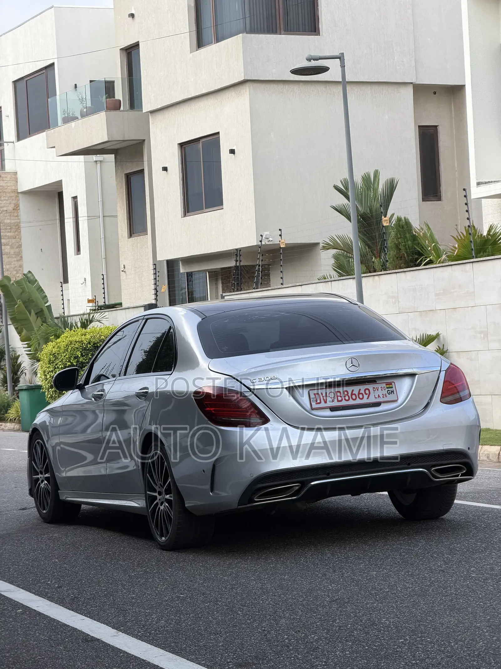 Mercedes-Benz C300 Base C300 RWD Sedan 2019 Silver