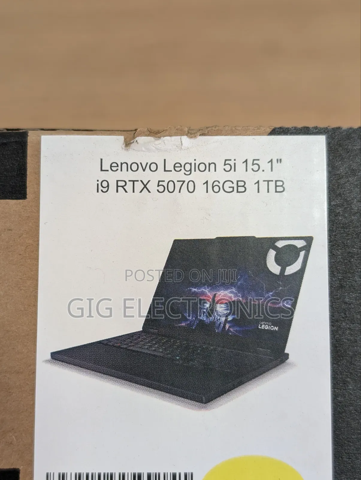 New Laptop Lenovo Legion 5 16GB Intel Core i9 SSD 1T