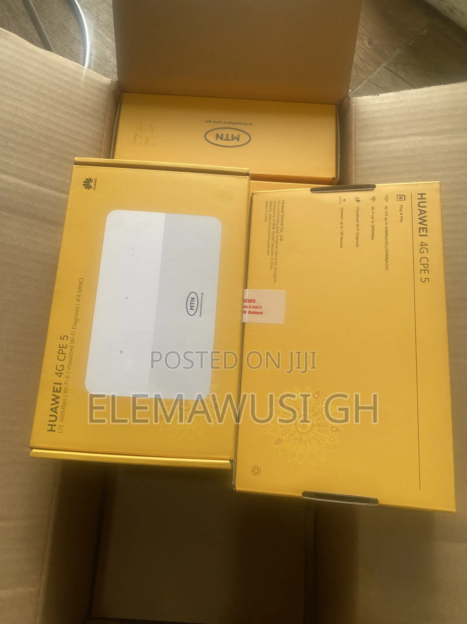 MTN Turbonet Router With Data Sim (Cat 13, Connects 128 Devices Wifi6