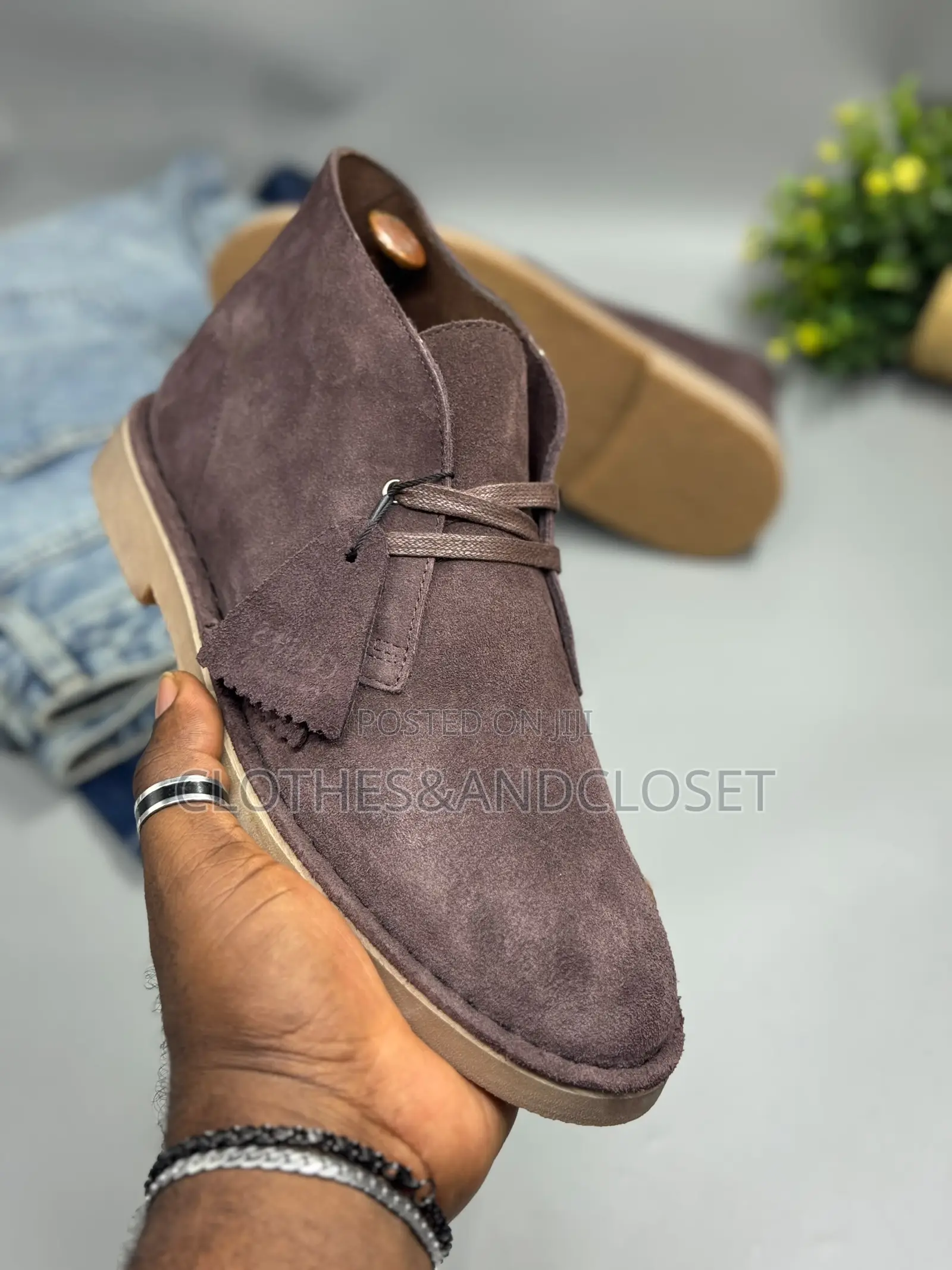 Clarks Originals Desert Boots - Coffee Brown Suede