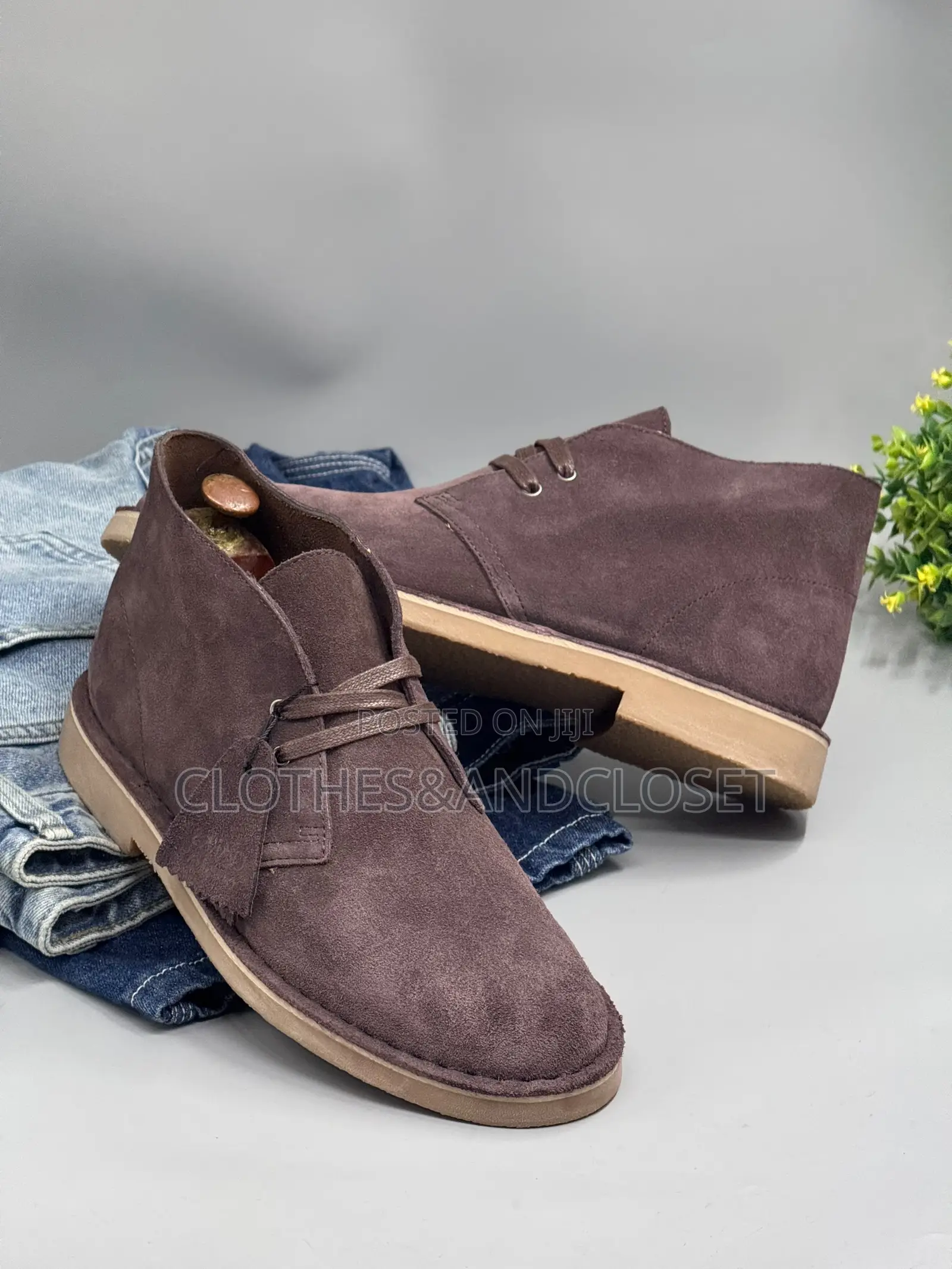 Clarks Originals Desert Boots - Coffee Brown Suede