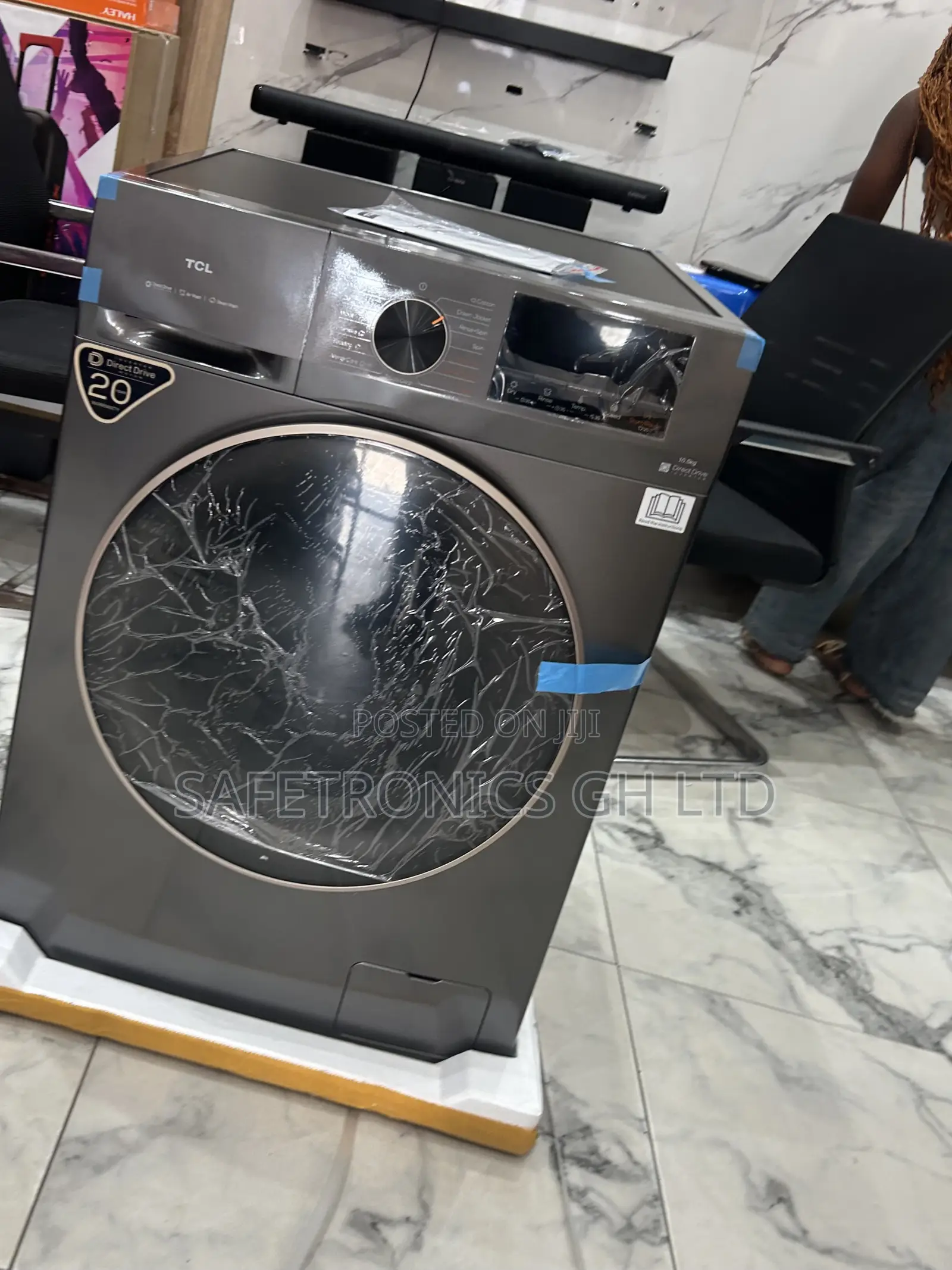 Most Reliable TCL Washer 10.5Kg Dryer 6Kgs Washing Machine