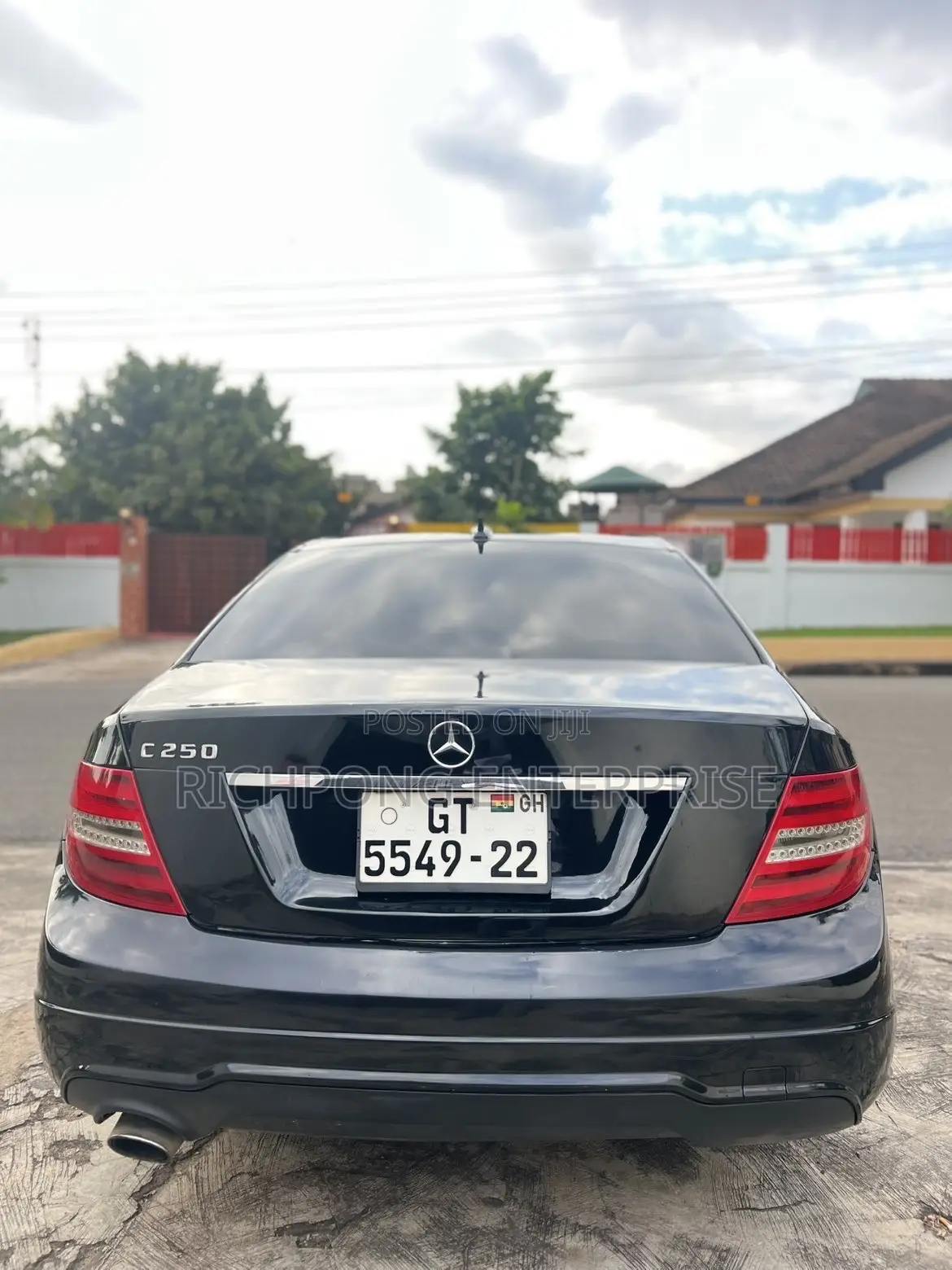 Mercedes-Benz C250 2014 Black
