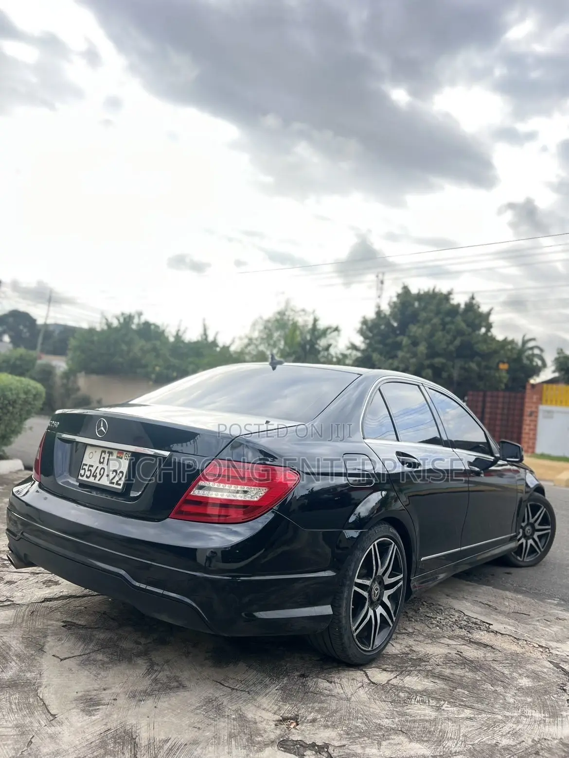 Mercedes-Benz C250 2014 Black