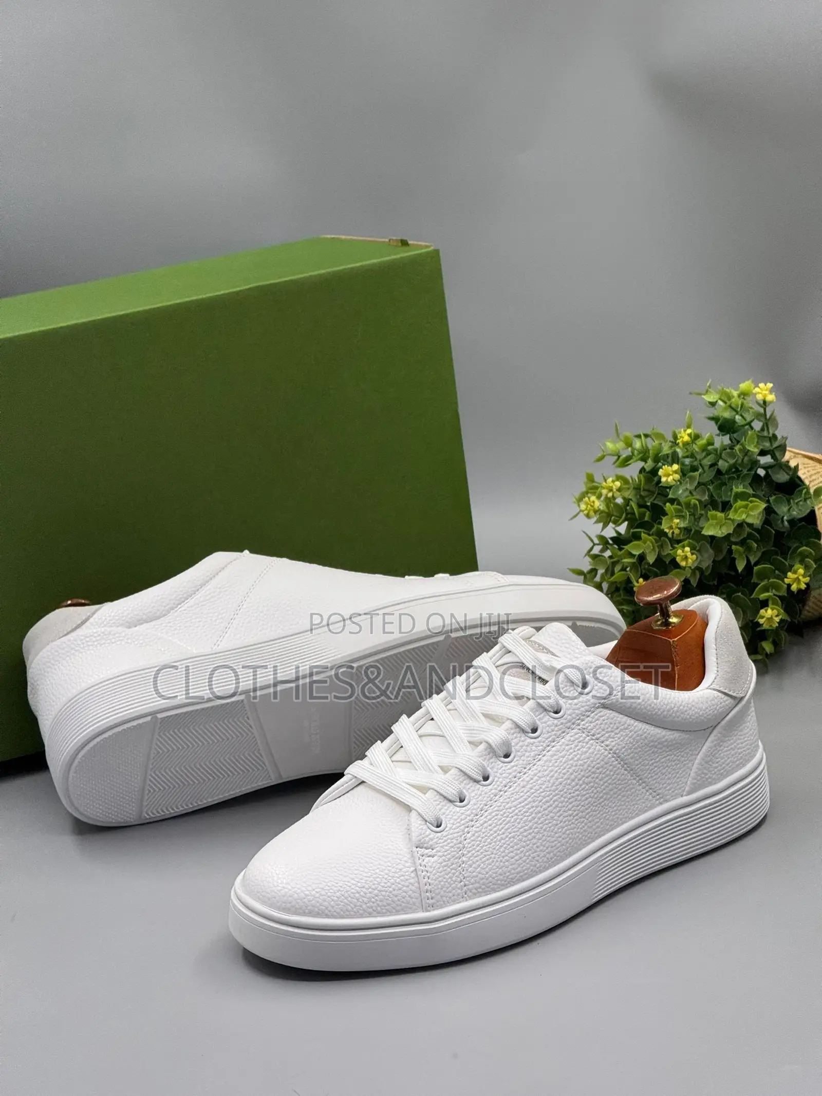 White Lacoste Slip-on Sneakers