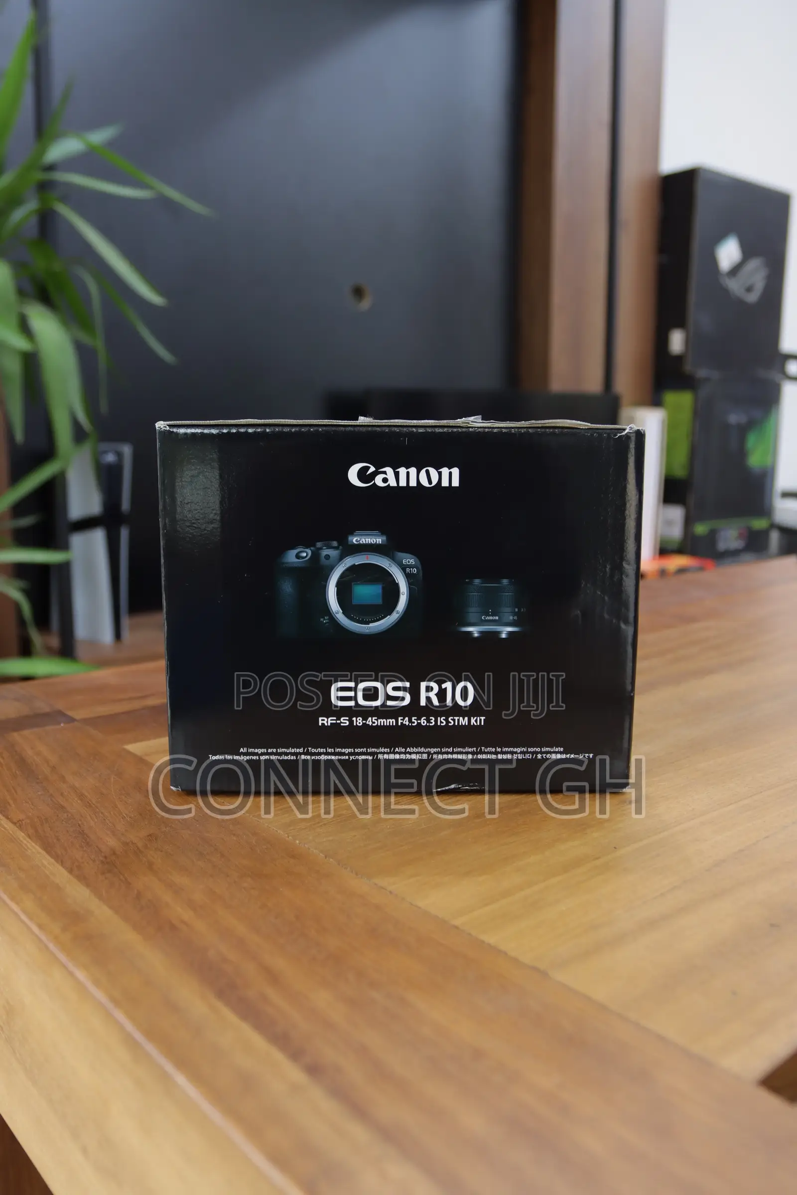 Canon - Eos R10 Mirrorless Camera With Rf-S18-45 F/4.5-6.3 Is STM