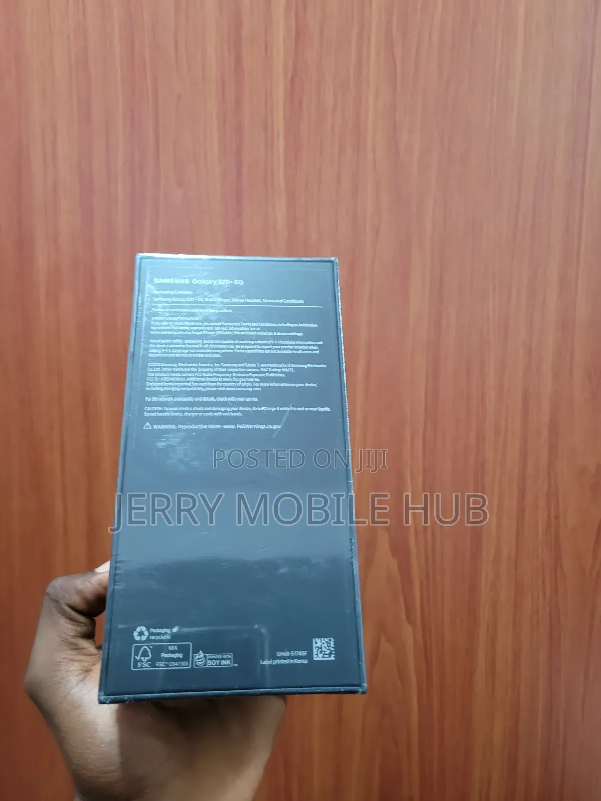 New Samsung Galaxy S20+ 5G 128 GB Black