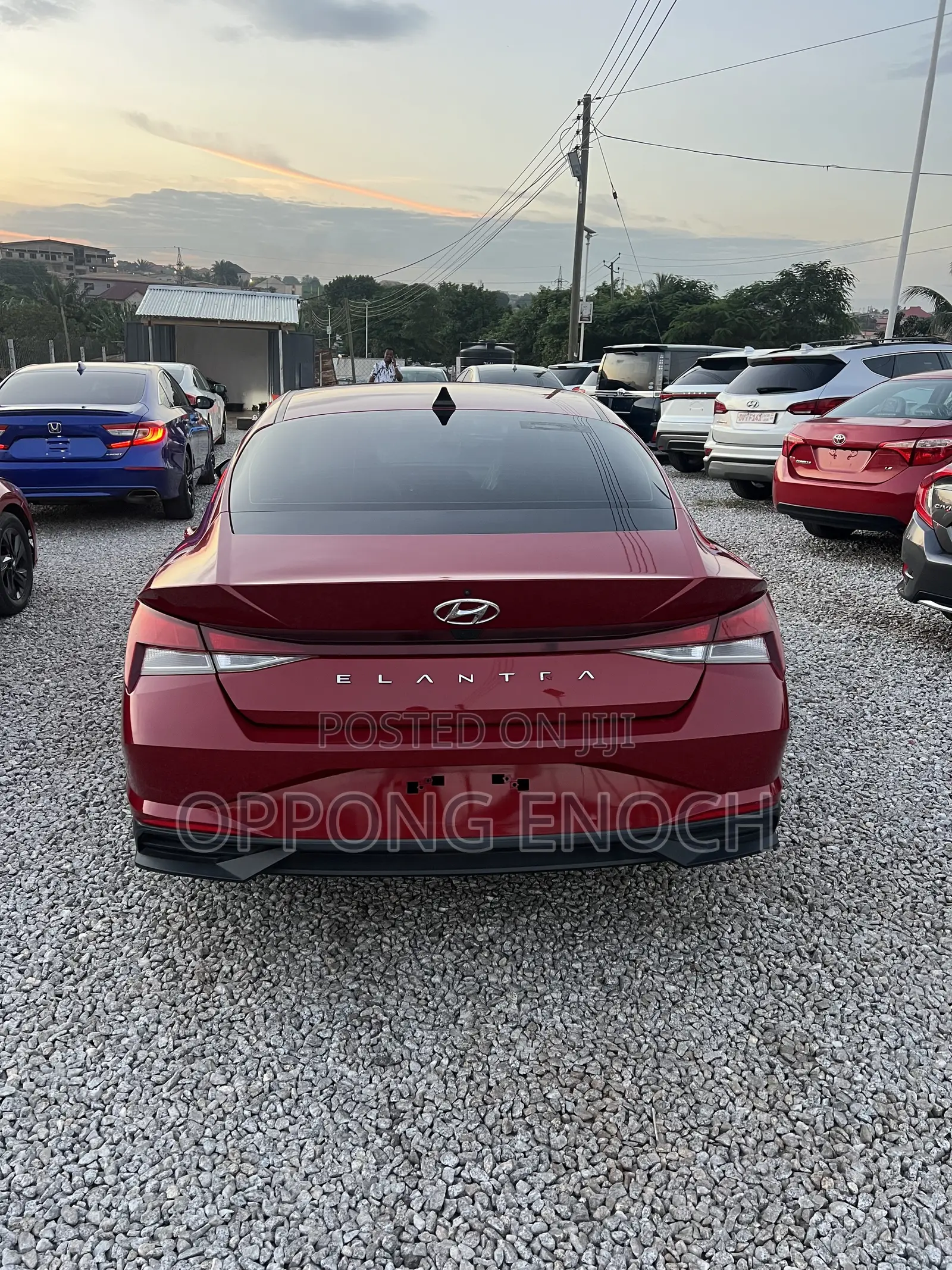 Hyundai Elantra SE 2021 Red