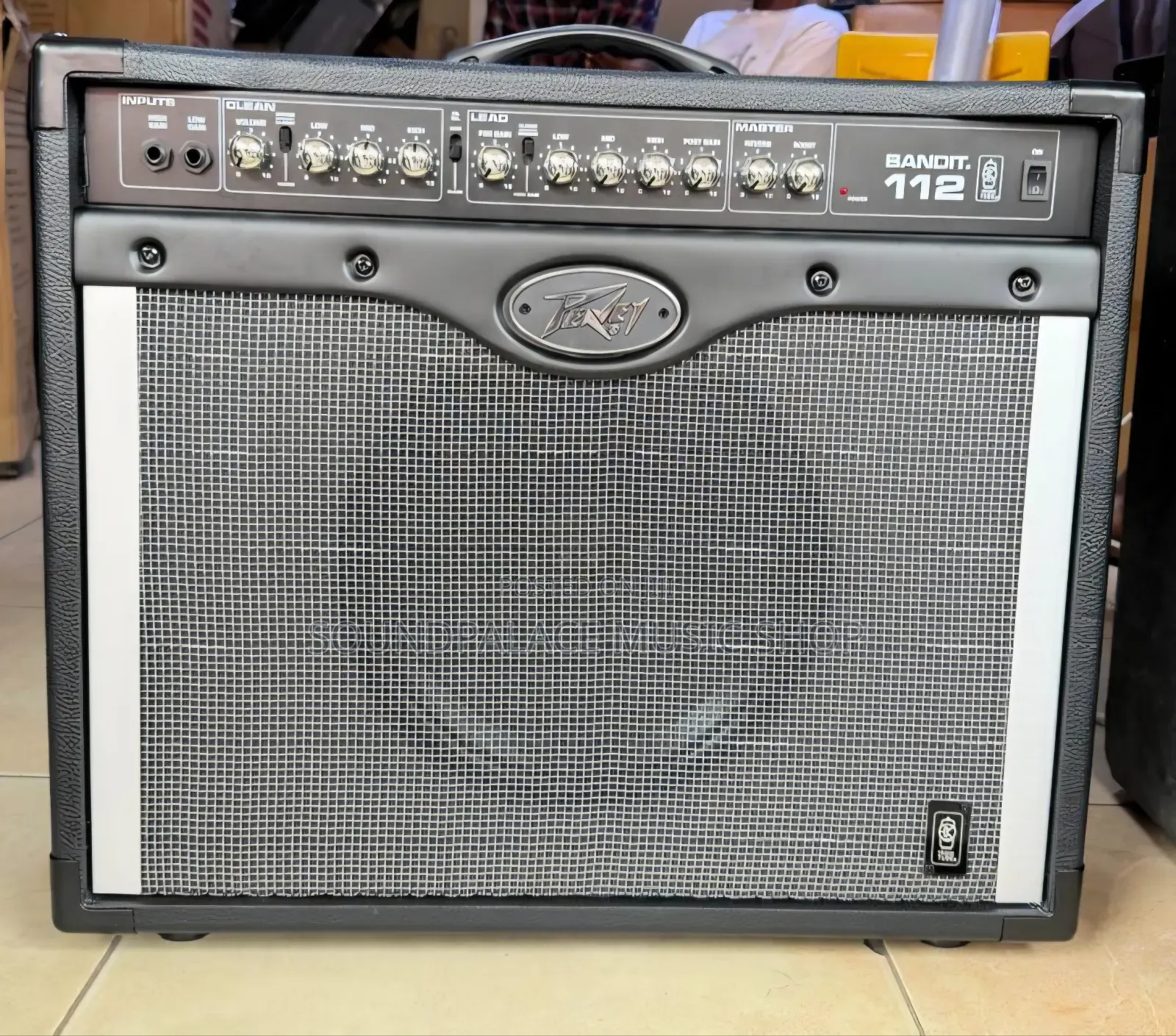 Peavey Bandit 112 Lead Guitar Combo Amplifier With a 12-Inch Speaker.