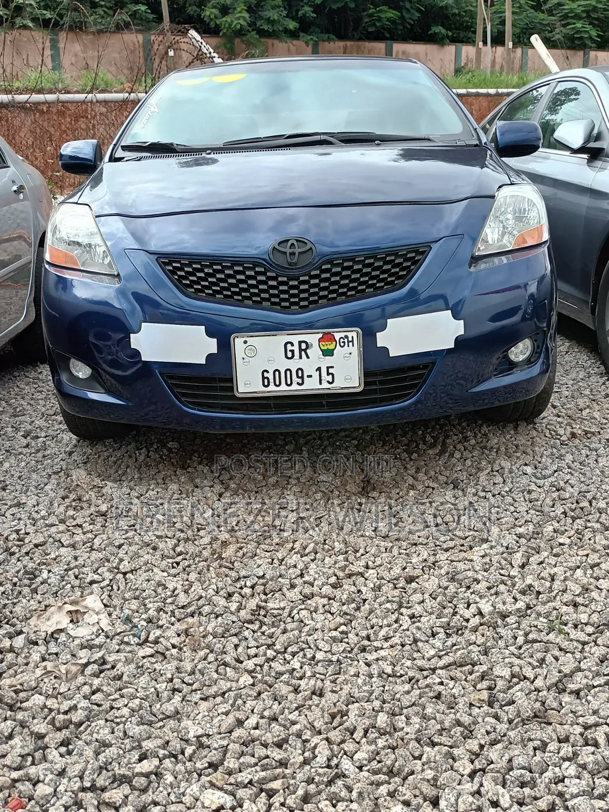 Toyota Yaris 2010 Blue