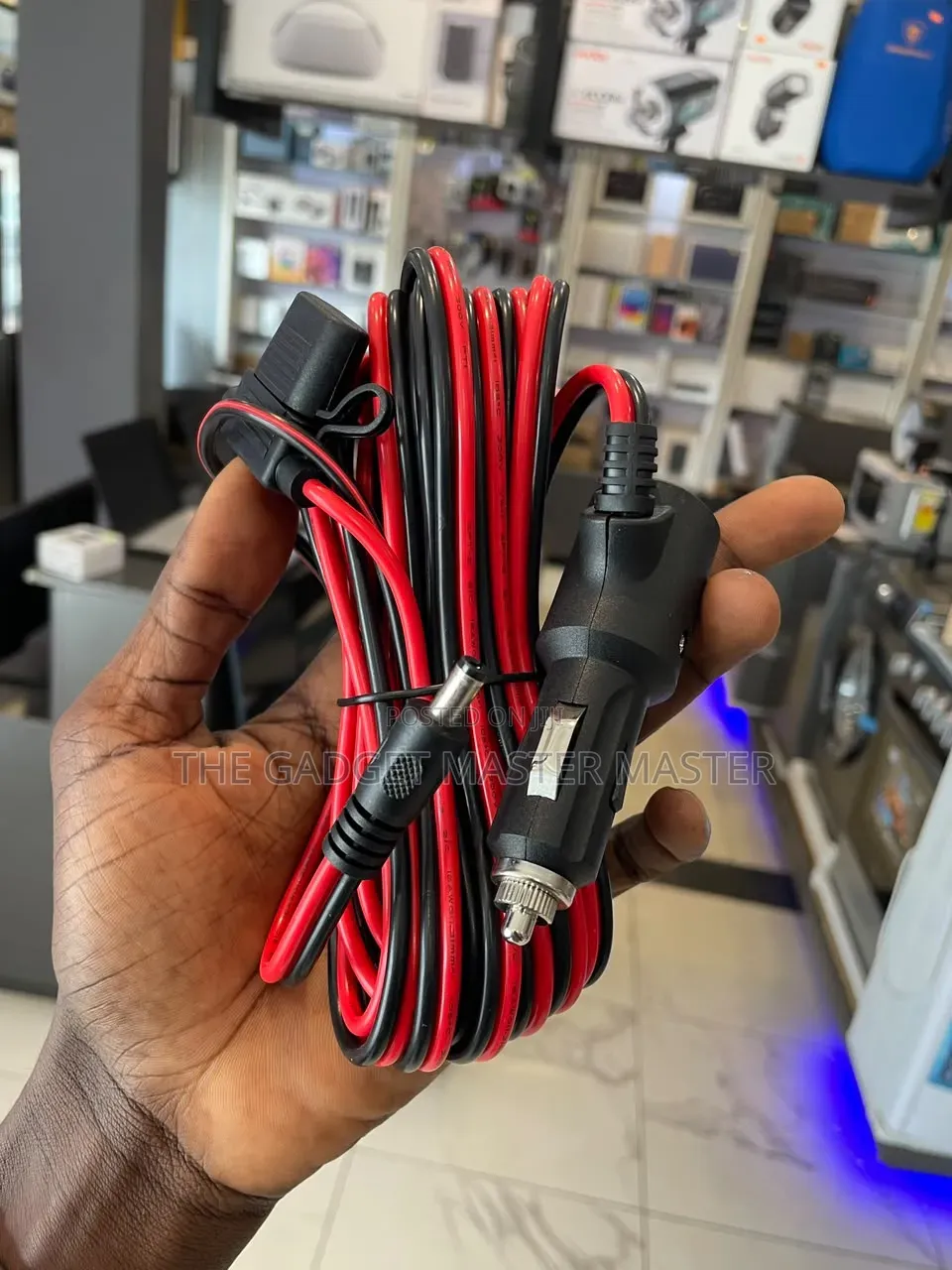 Car Lighter Plug to Computer Center Pin Charger