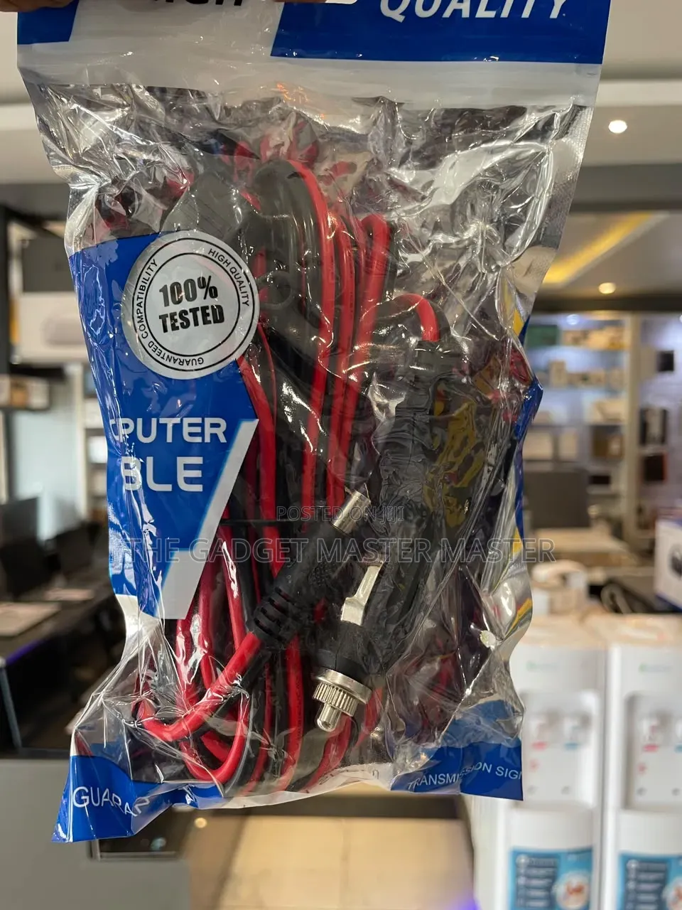Car Lighter Plug to Computer Center Pin Charger