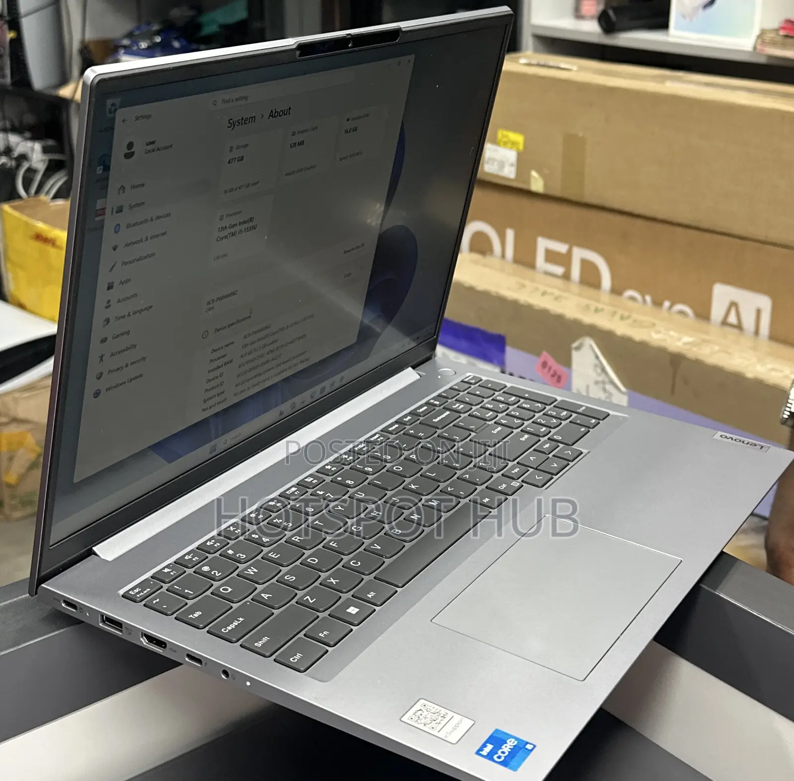 Laptop Lenovo ThinkBook 13 16GB Intel Core i5 SSD 512GB