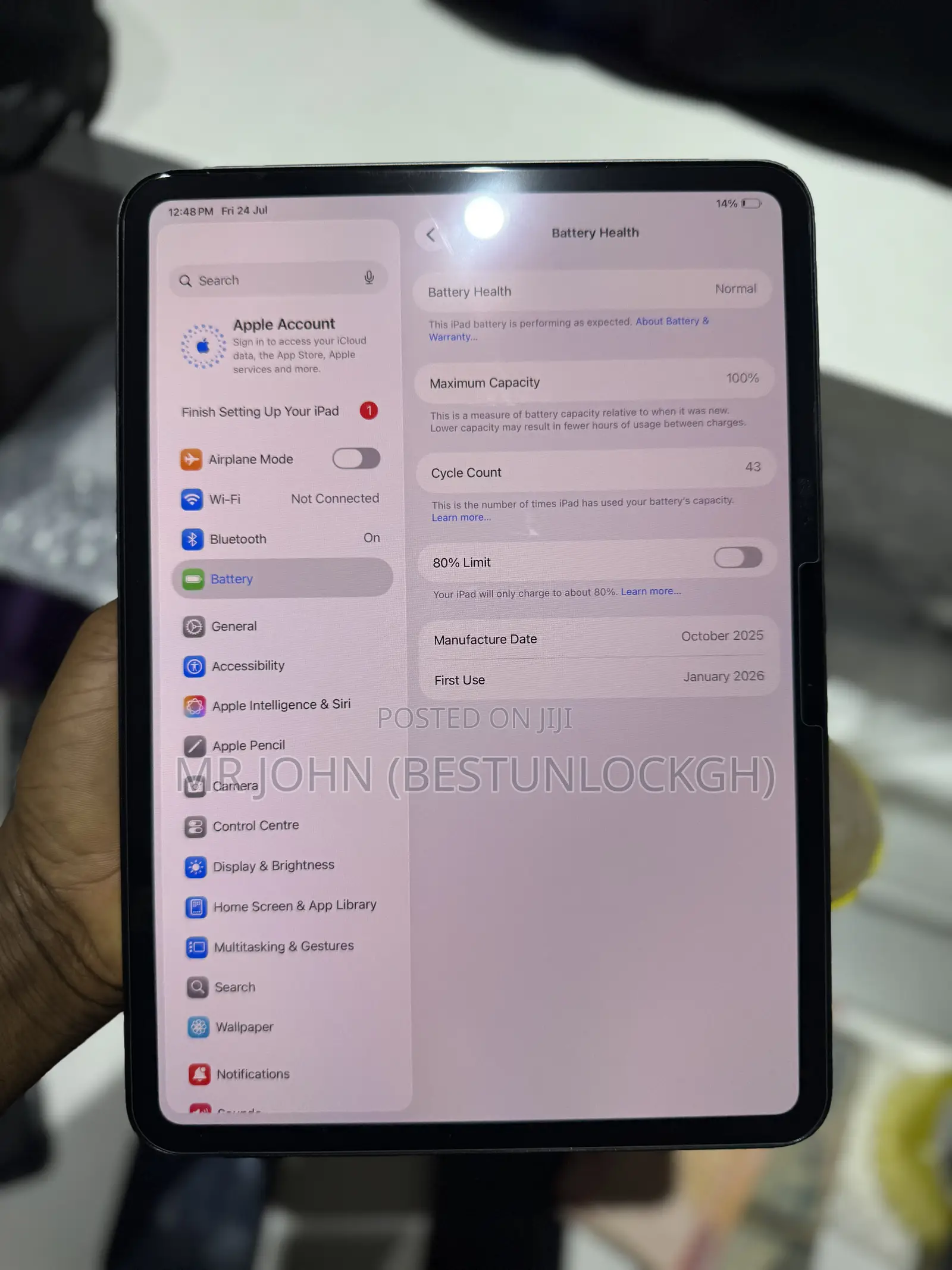 Apple iPad Pro 11 (2025) 256 GB Black