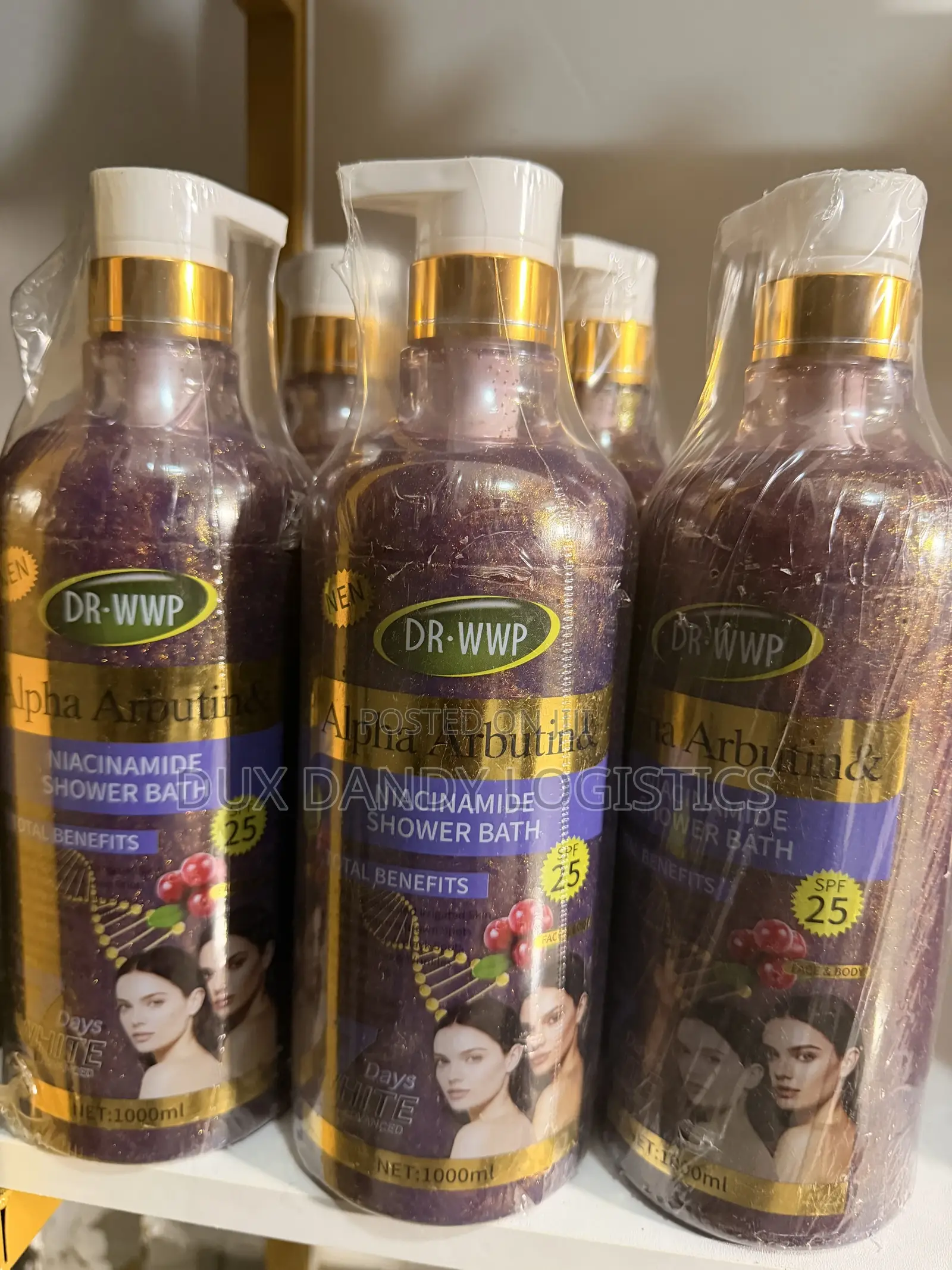 Extra Whitening Shower Bath