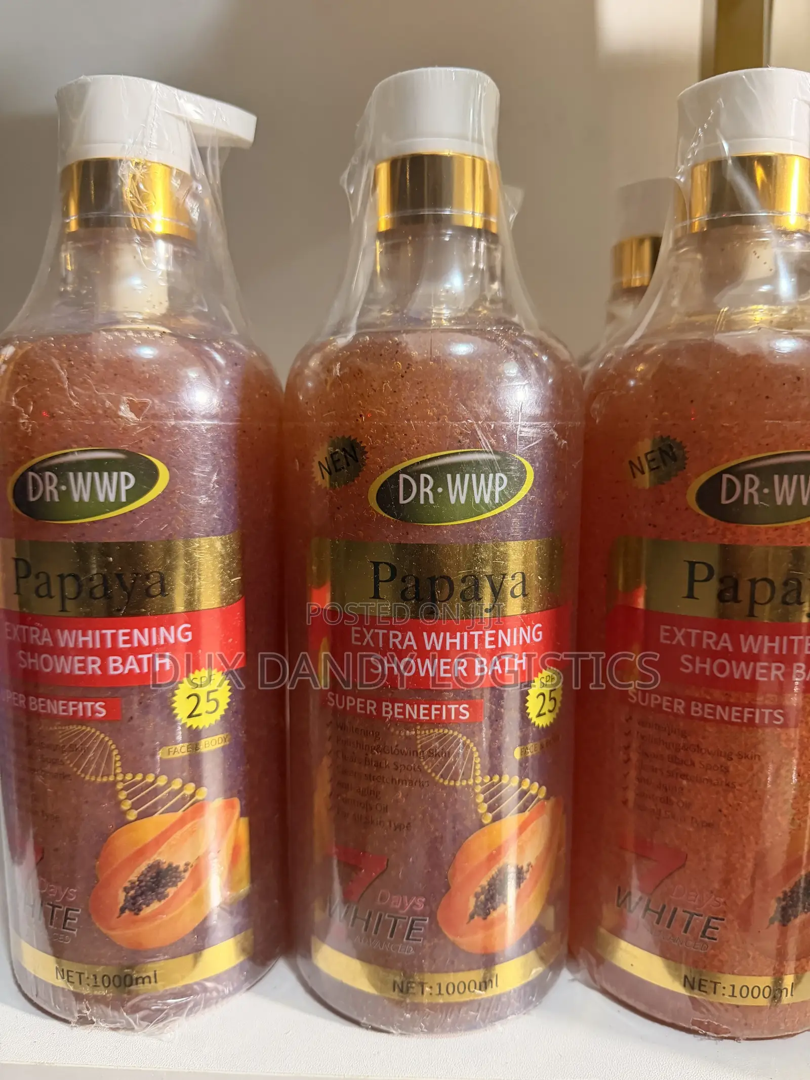 Extra Whitening Shower Bath