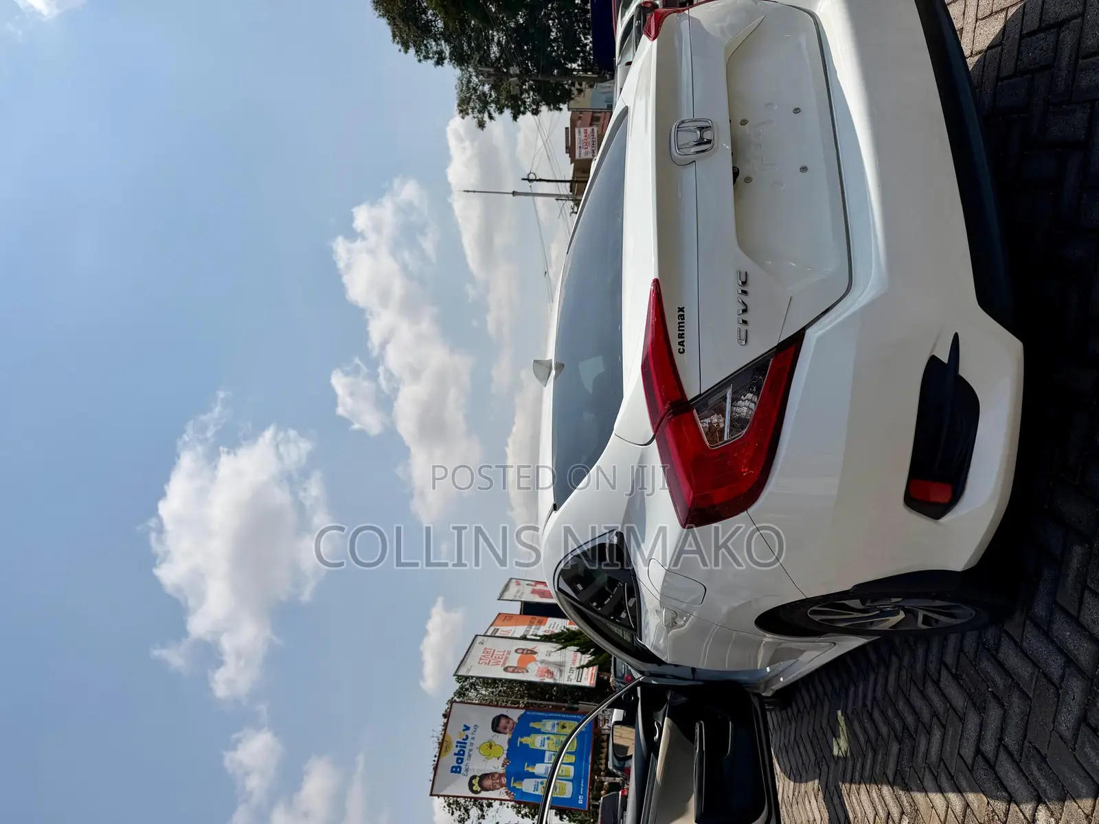 Honda Civic EX-L 4dr Sedan (1.5L 4cyl) 2017 White