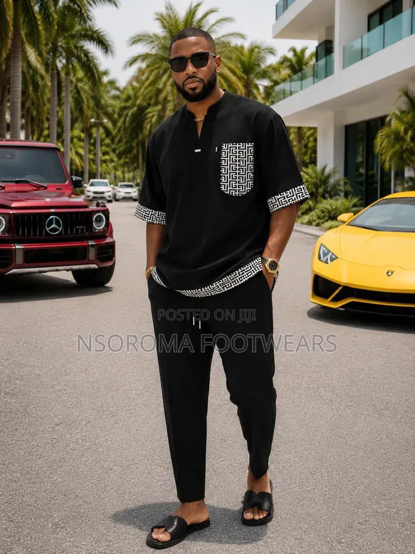Men's 2-Piece Set – XL_ 3XL | Elegant Traditional Wear | ,Xl _ 3xl