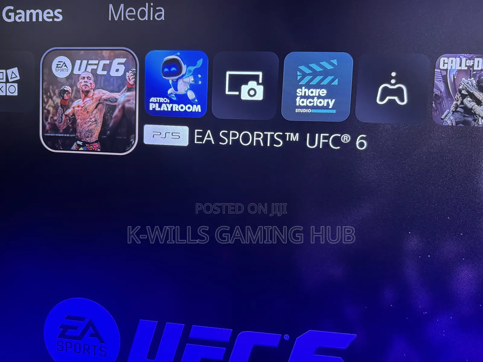 UFC 6 Ps5 Game Installation