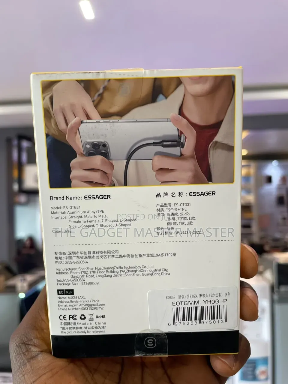 Essager USB4.0 240W Mini Converter Adapter