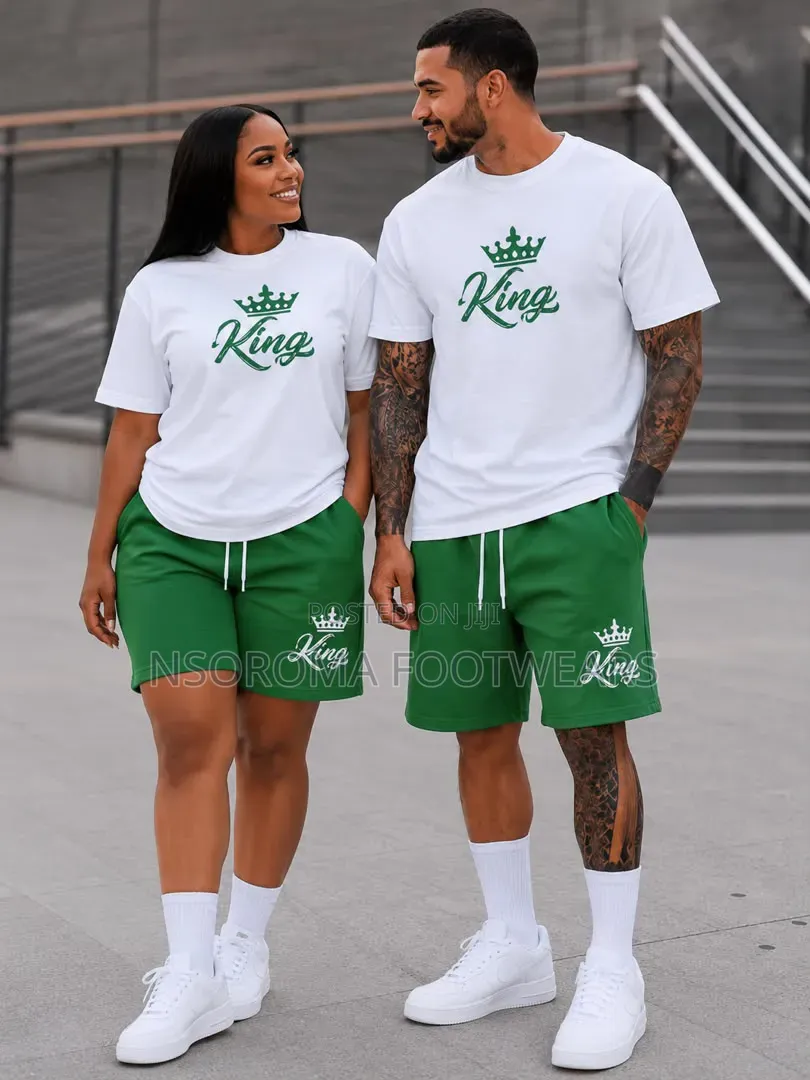 2-Piece T-Shirt Shorts Set – XL–3XL | Stylish Matching Outfit |