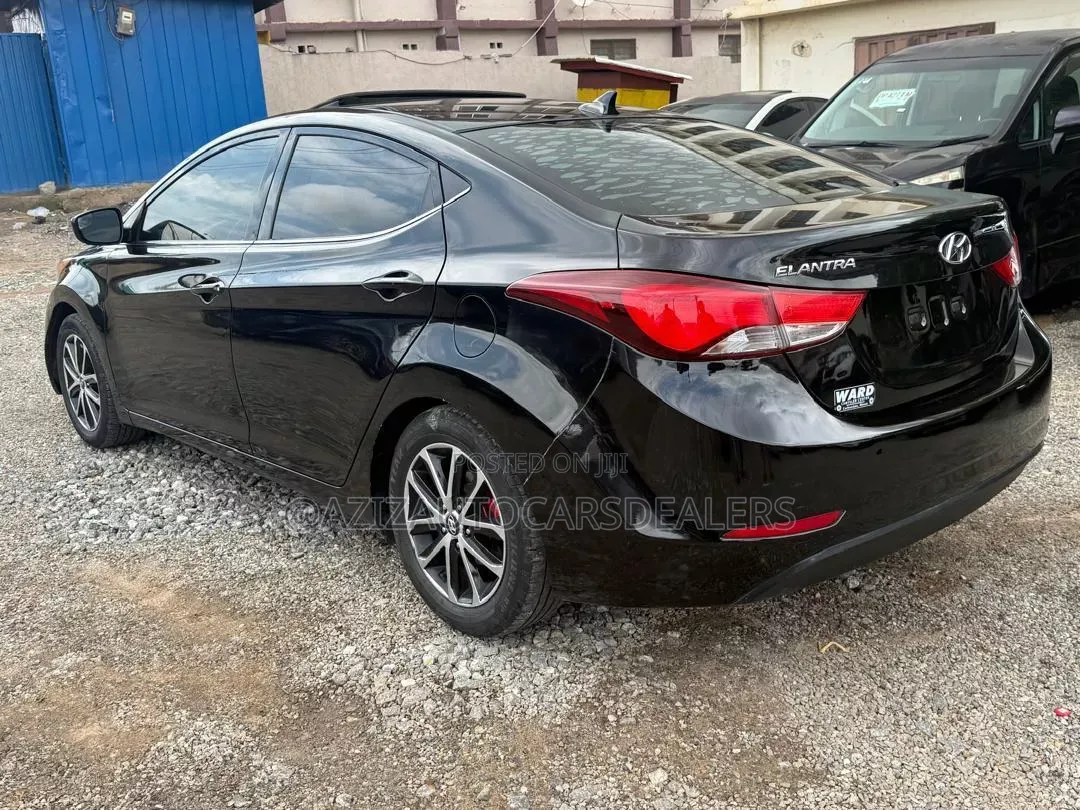Hyundai Elantra Limited 4dr Sedan (1.8L 4cyl 6A) 2015 Black