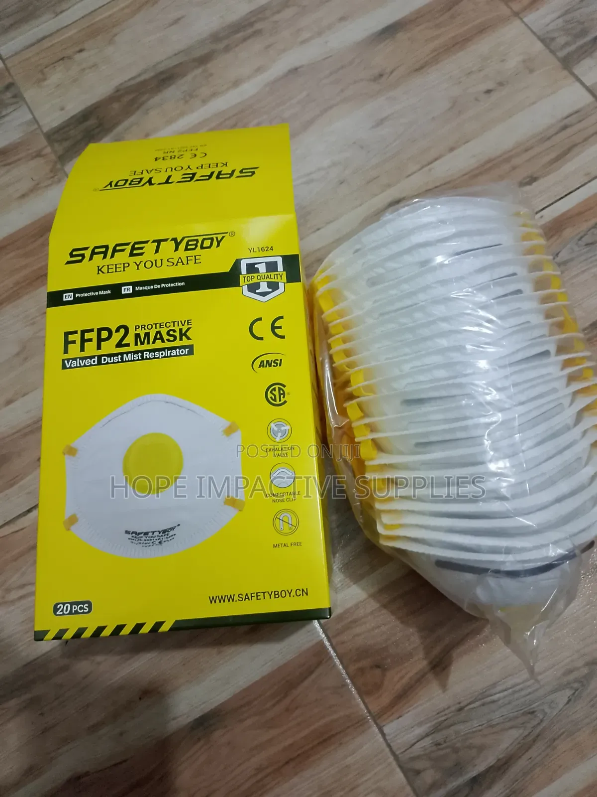 Safety Boy Quality FFP2 NOSE MASK.
