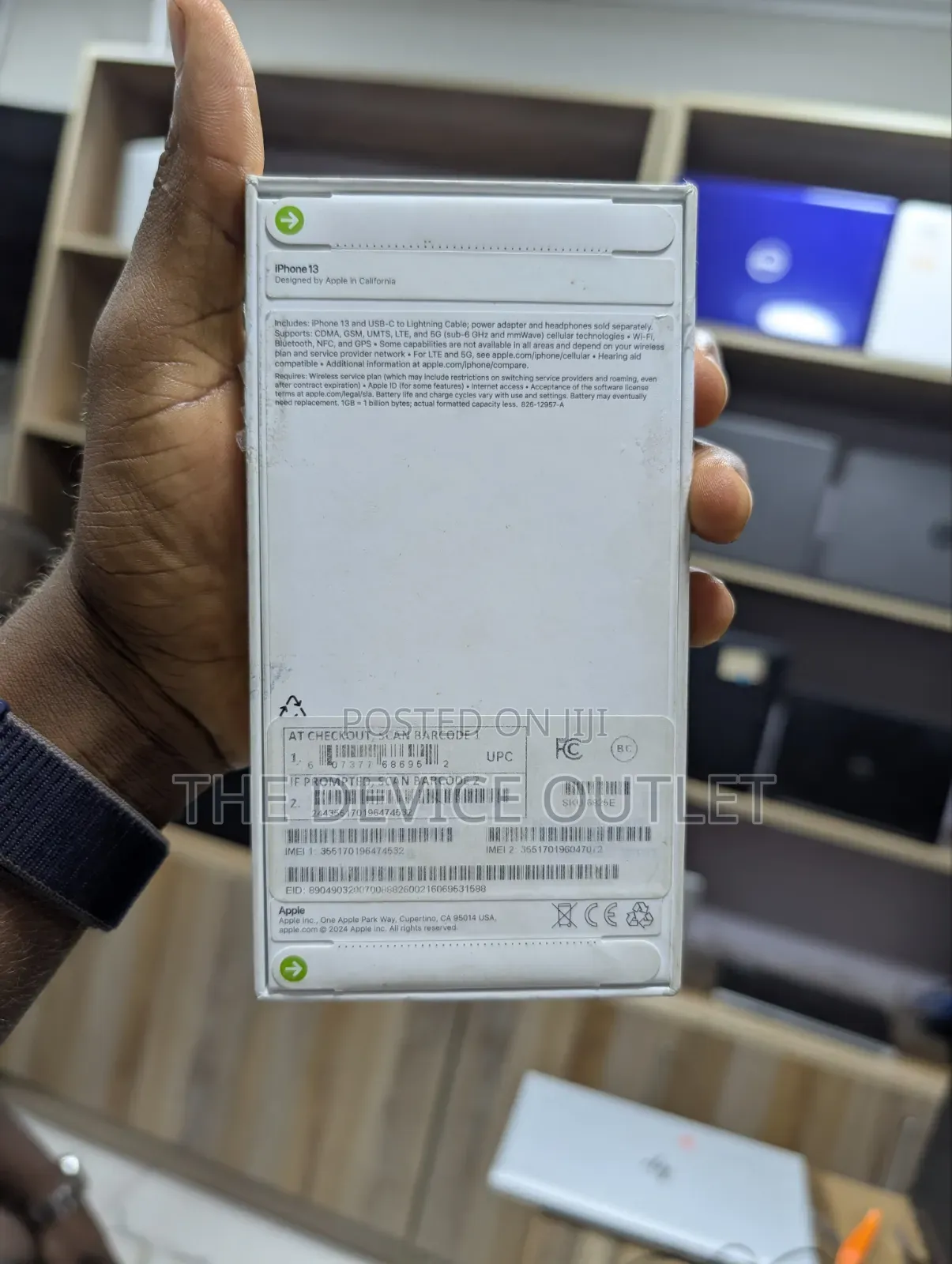 New Apple iPhone 13 128 GB Blue