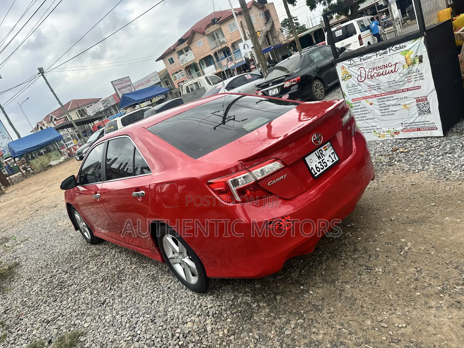 Toyota Camry SE 4dr Sedan (2.5L 4cyl 6A) 2014 Red
