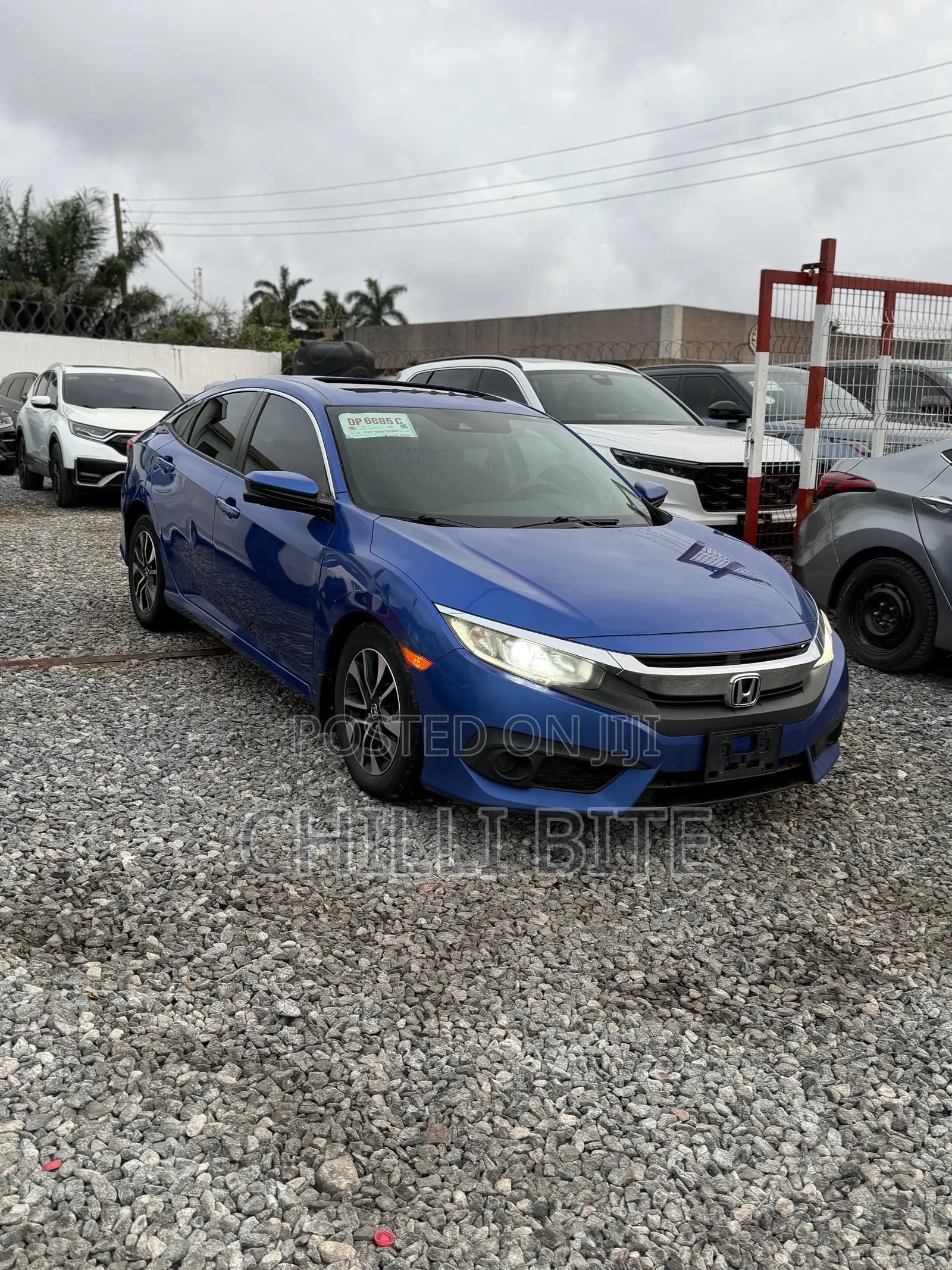 Honda Civic EX 4dr Sedan (2.0L 4cyl) 2017 Blue