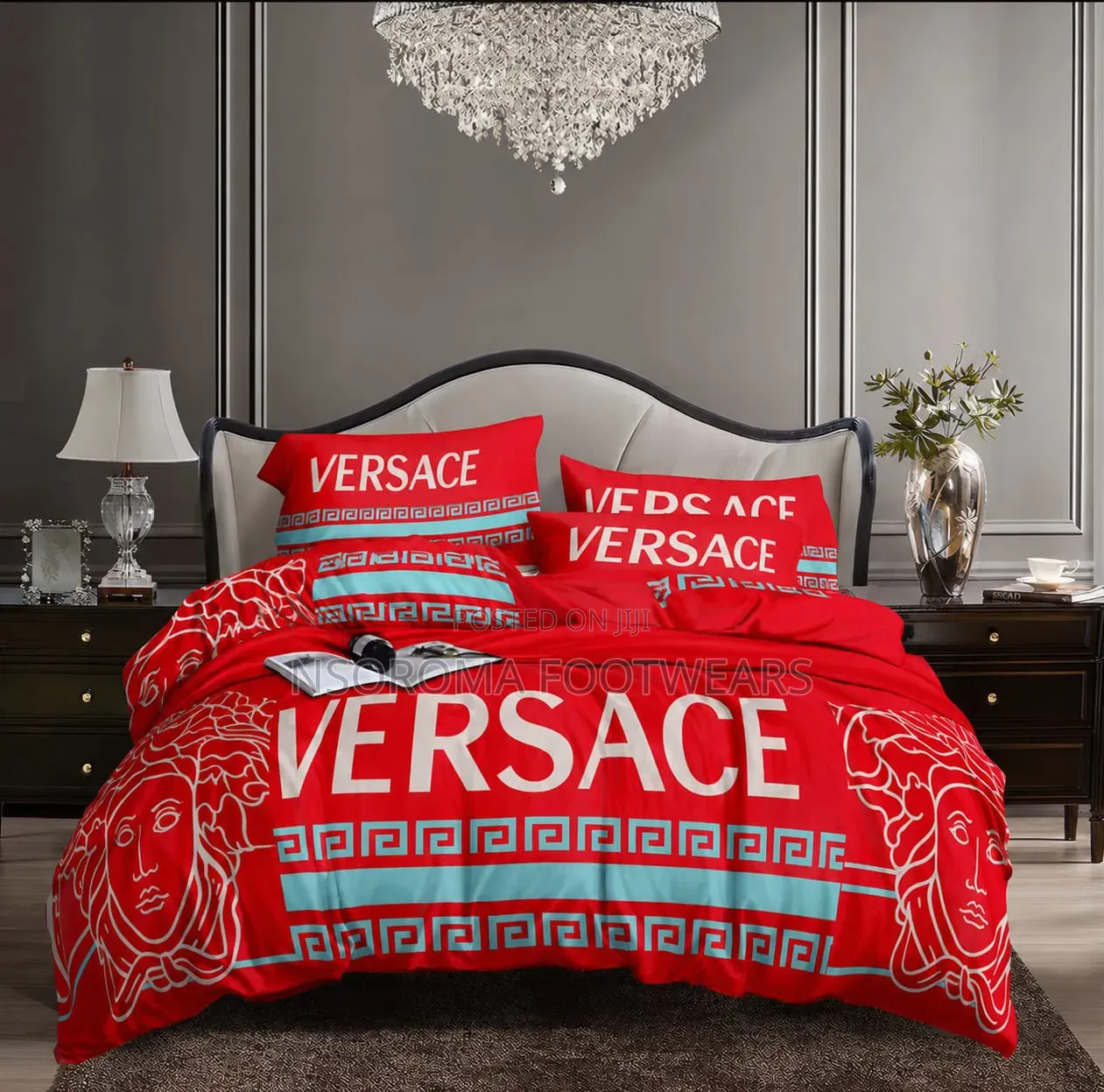 King Size Bedsheets Set With 4 Pillowcases – Premium Quality
