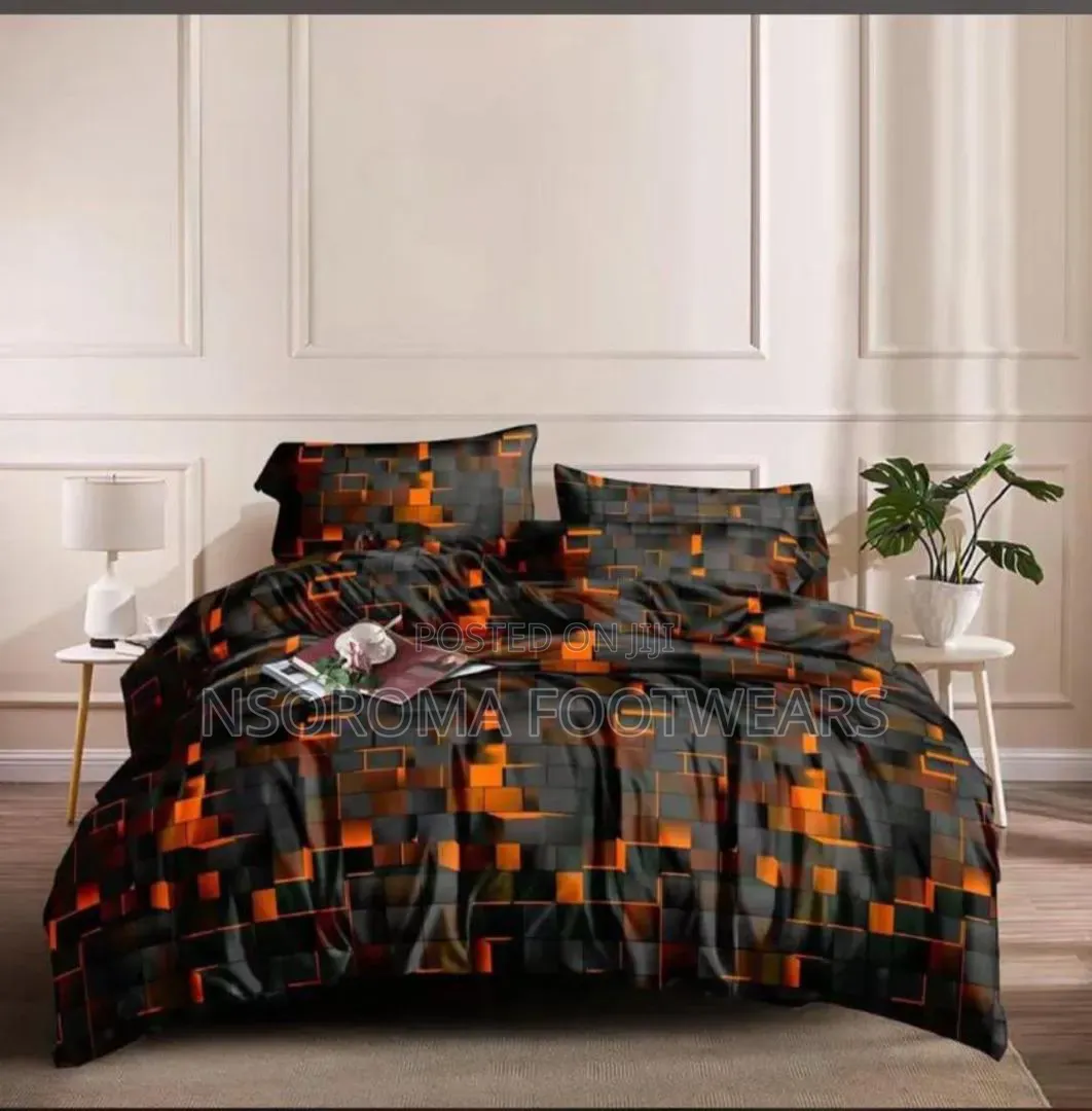 King Size Bedsheets Set With 4 Pillowcases – Premium Quality