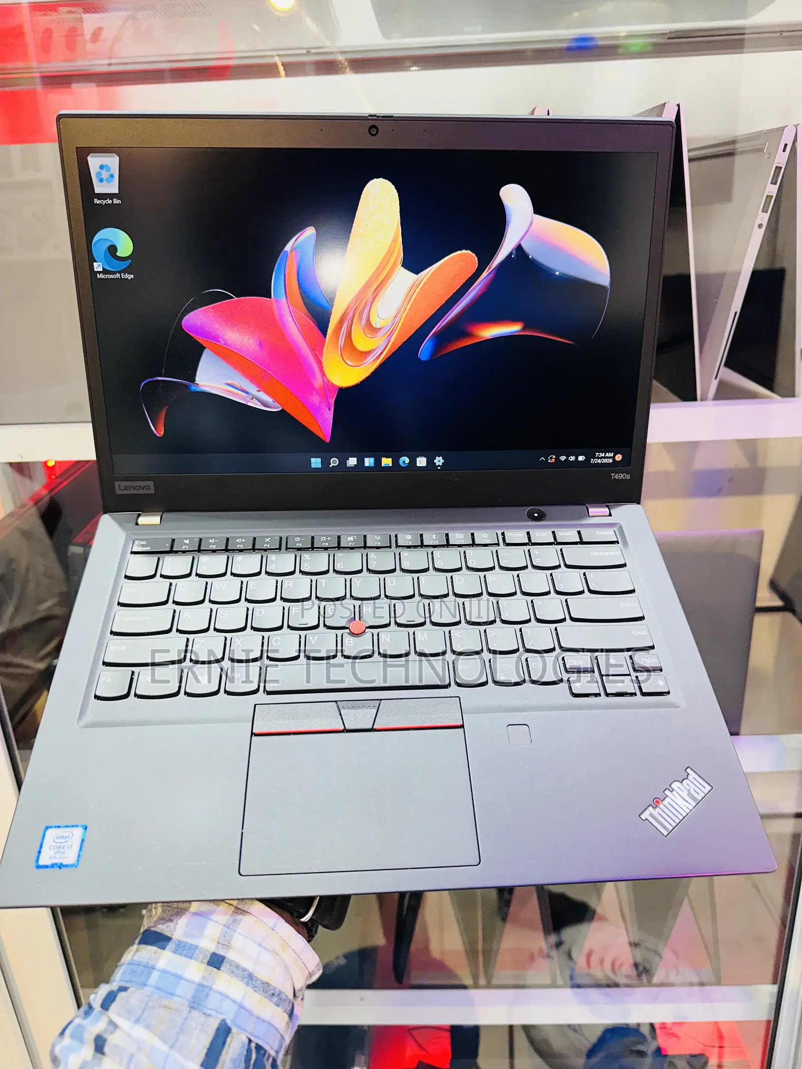 Laptop Lenovo ThinkPad T490s 8GB Intel Core i7 SSD 256GB
