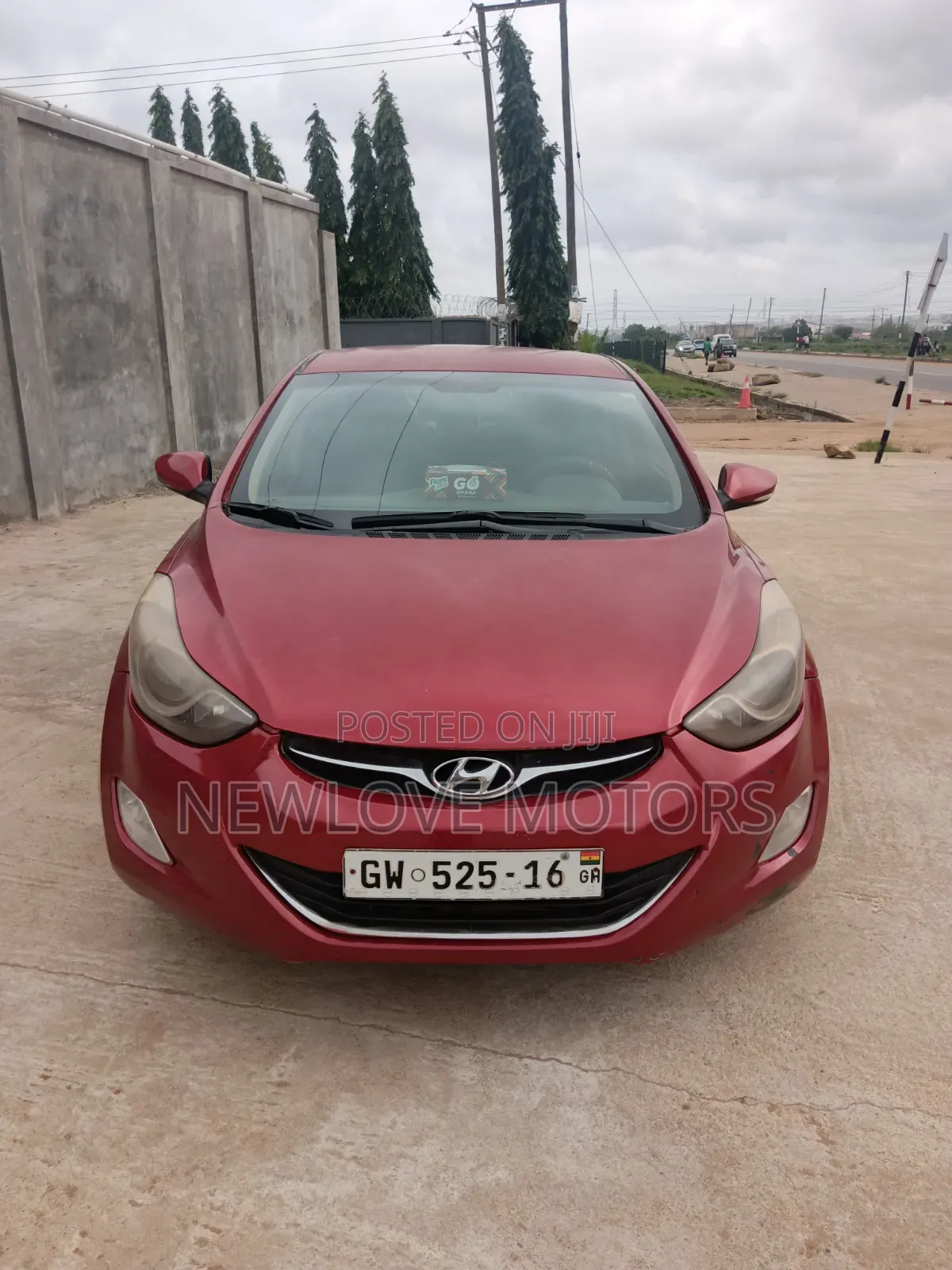 Hyundai Elantra 2013 Red