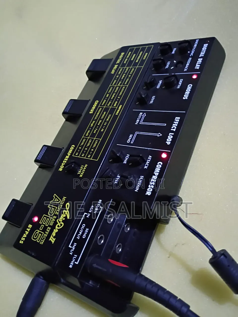 Aria Pro II Multiple APE- 5 Bass Guitar Effect