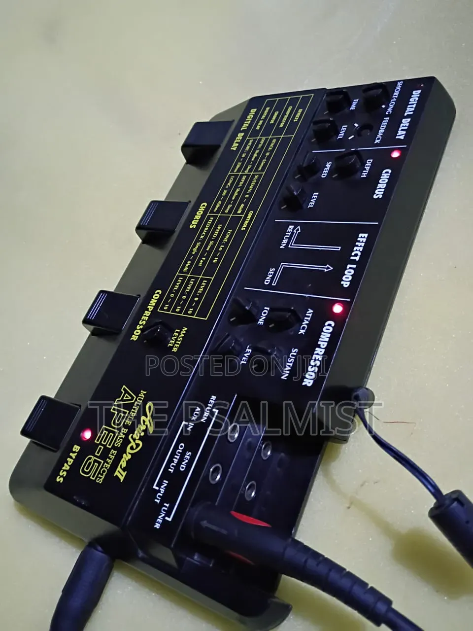 Aria Pro II Multiple APE- 5 Bass Guitar Effect
