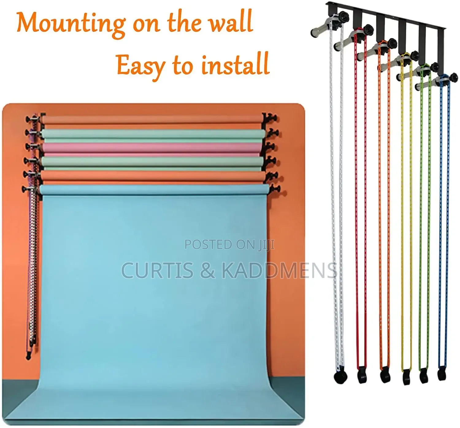 6 Roller Backdrop Support System