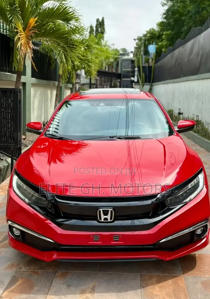 Honda Civic Touring Sedan 2020 Red